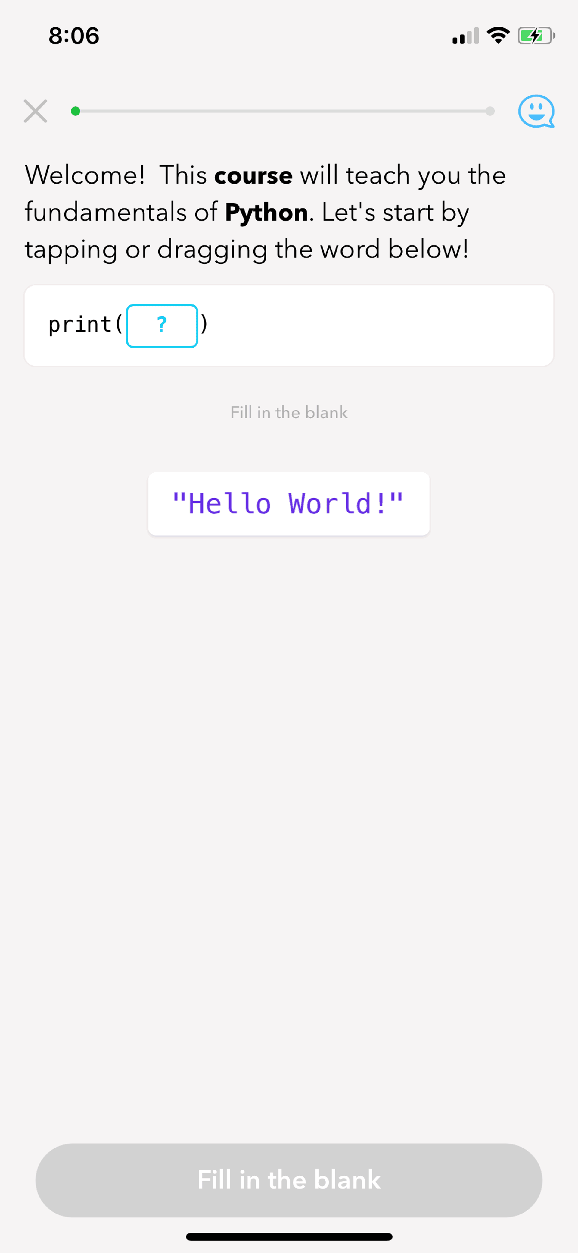 Py iOS Education interface screenshot 15