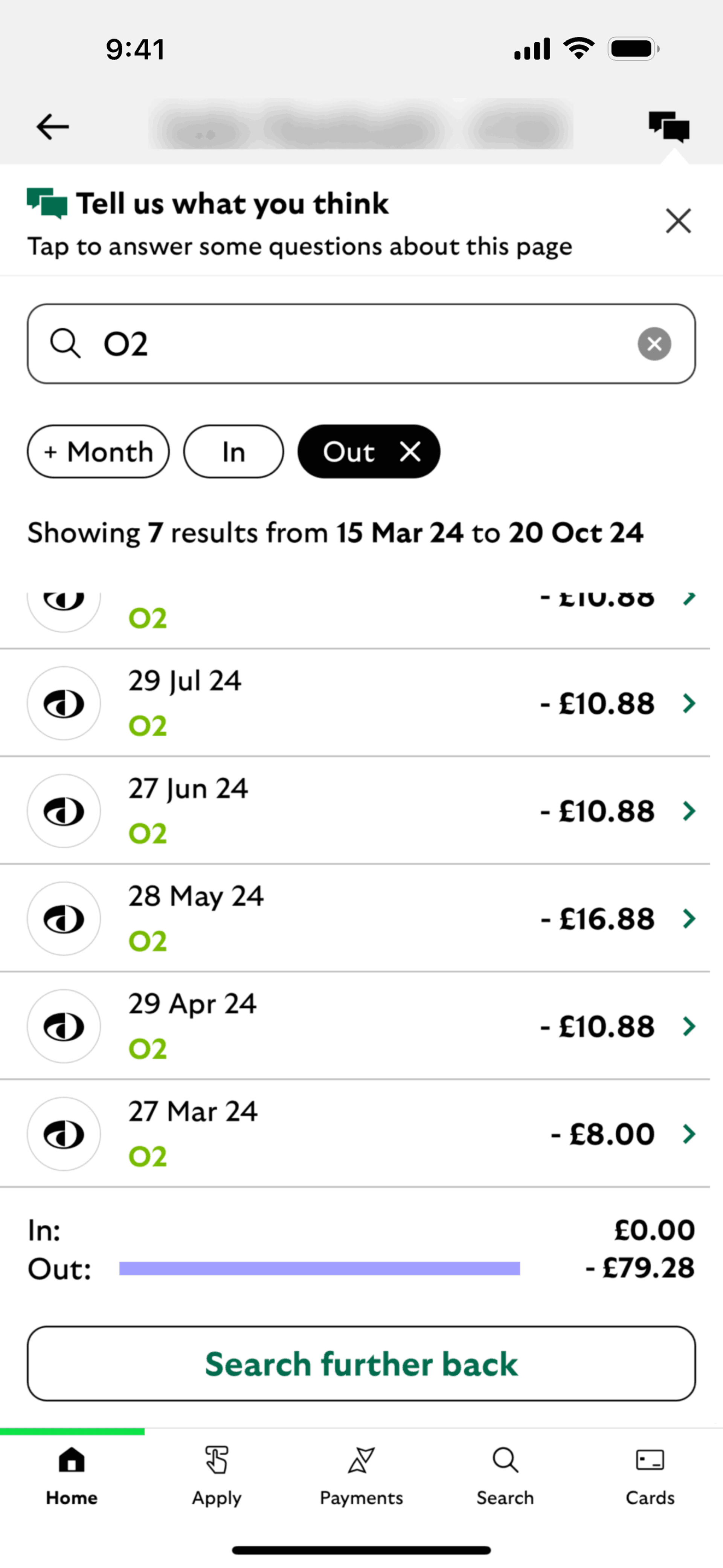 Lloyds Mobile Banking iOS Finance interface screenshot 24