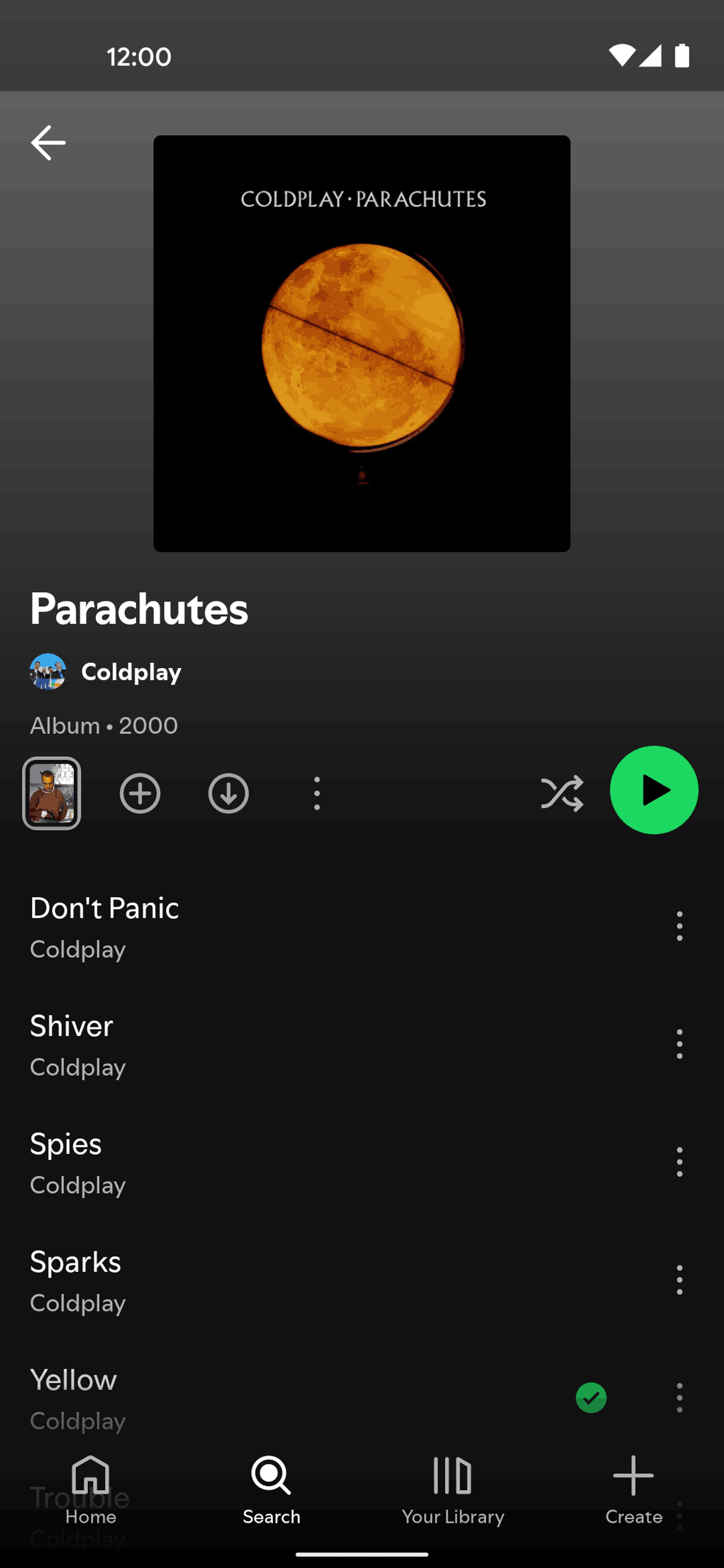 Spotify Android Music & Audio interface screenshot 20