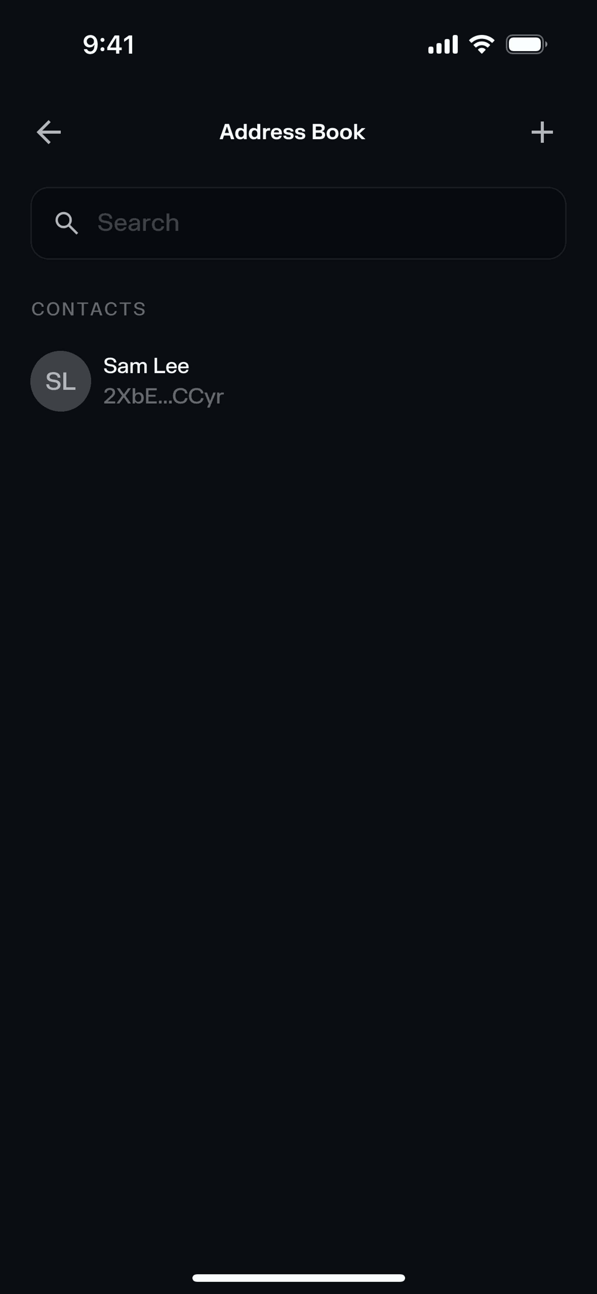Solflare iOS Crypto & Web3 interface screenshot 19