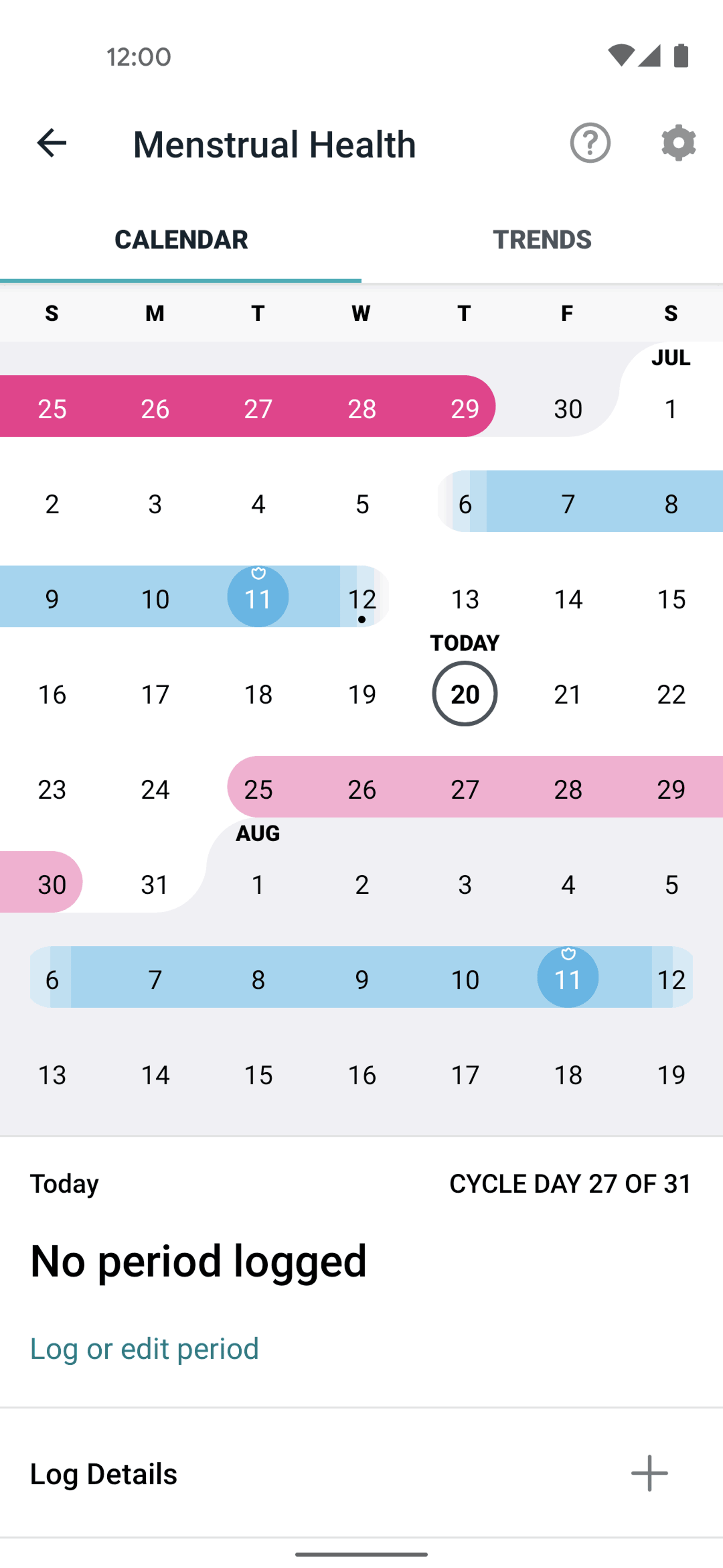 Fitbit Android Health & Fitness interface screenshot 20