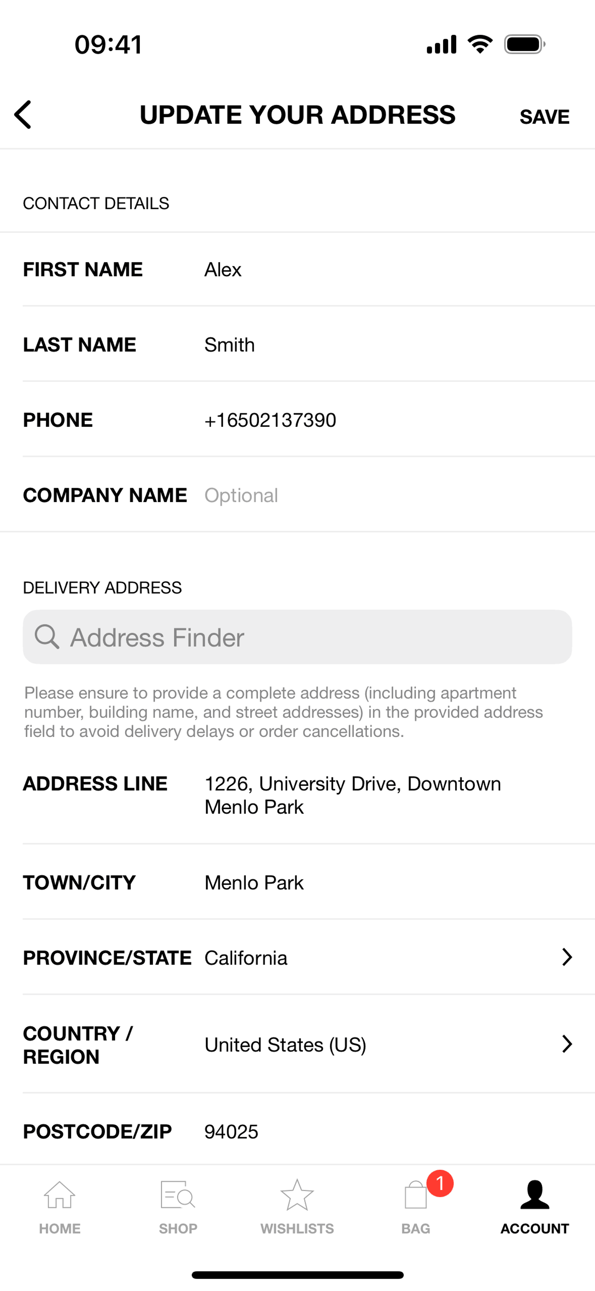 HBX iOS Shopping interface screenshot 13
