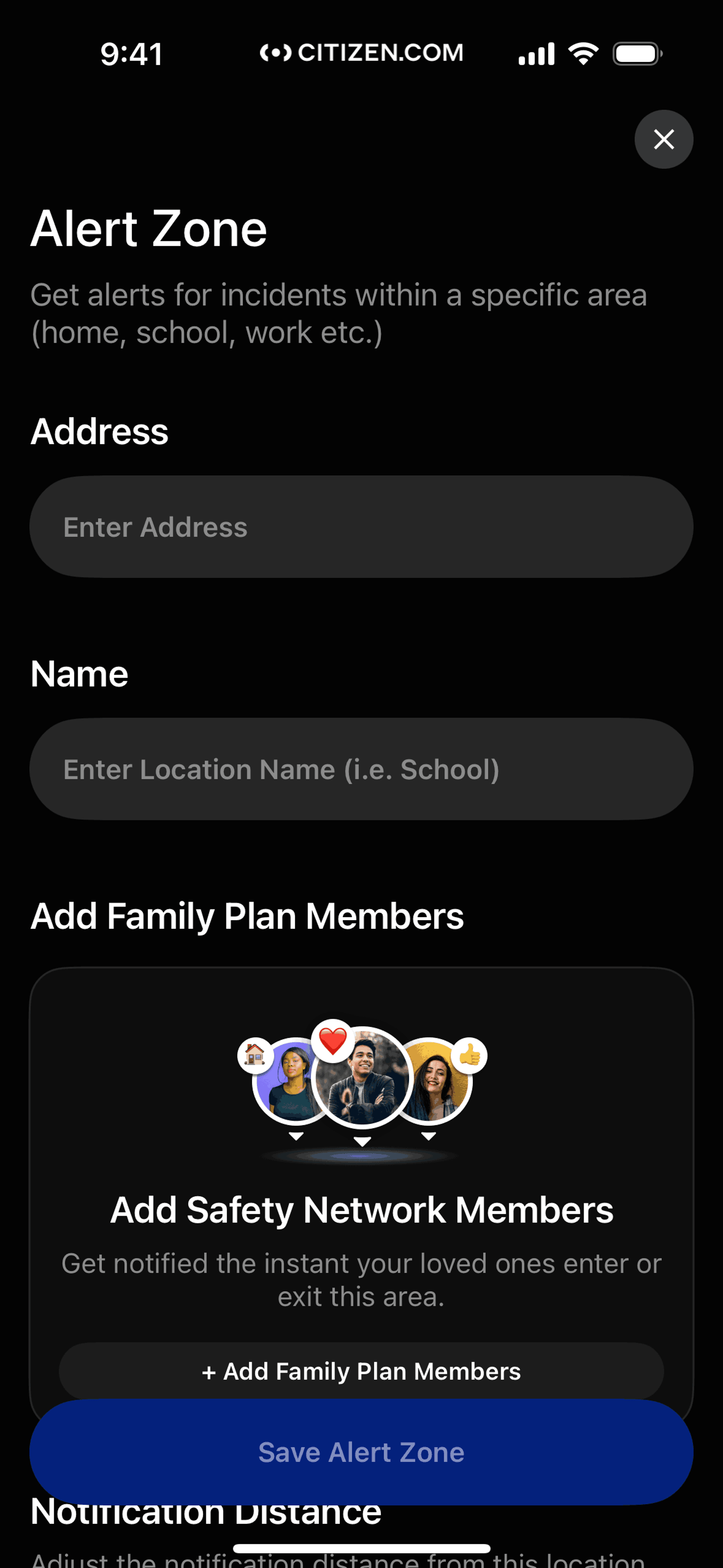 Citizen iOS News interface screenshot 23