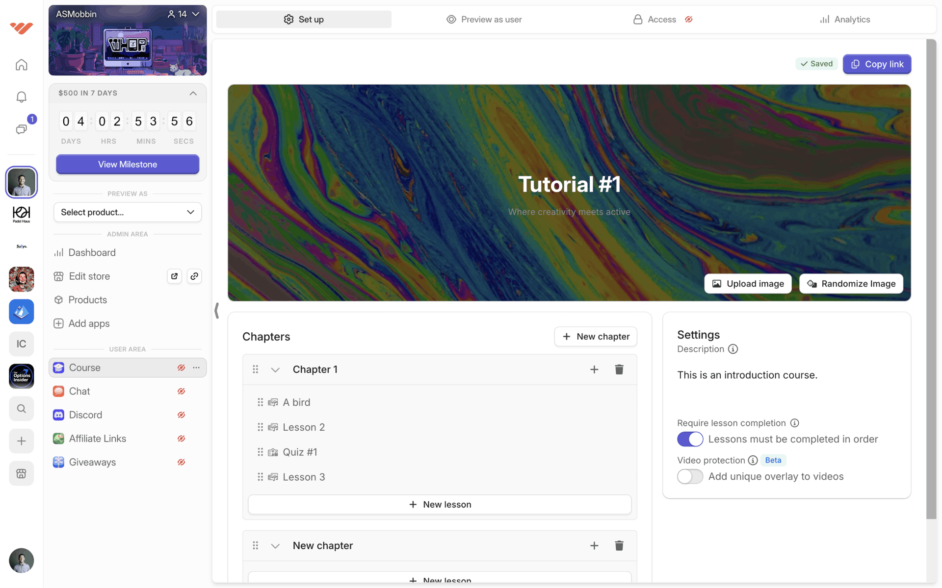 Whop Web Business interface screenshot 23