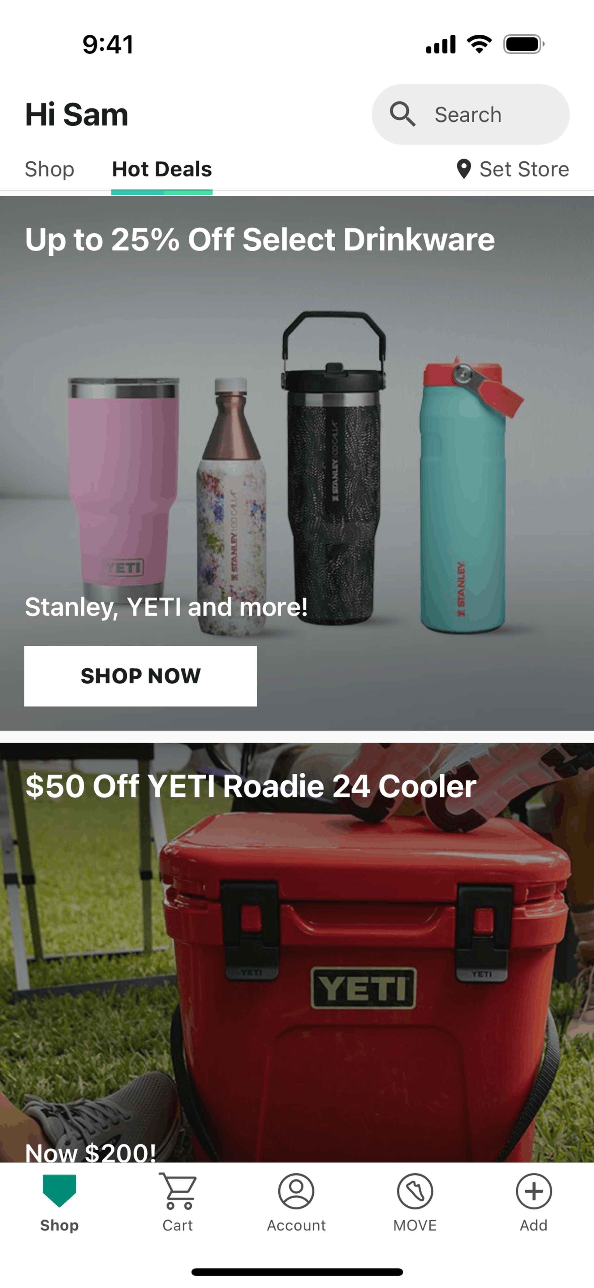 DICK’S Sporting Goods iOS Shopping interface screenshot 23