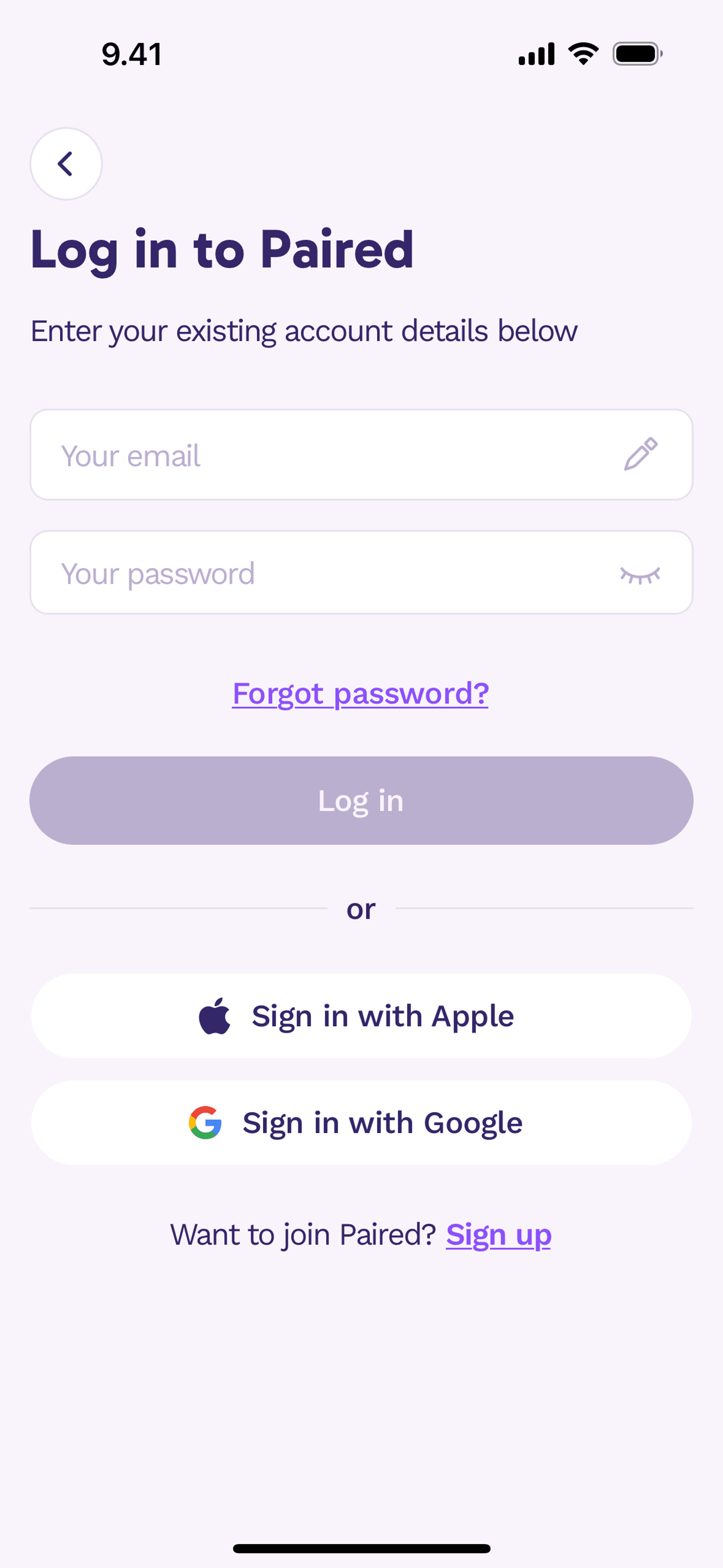Paired iOS Health & Fitness interface screenshot 23