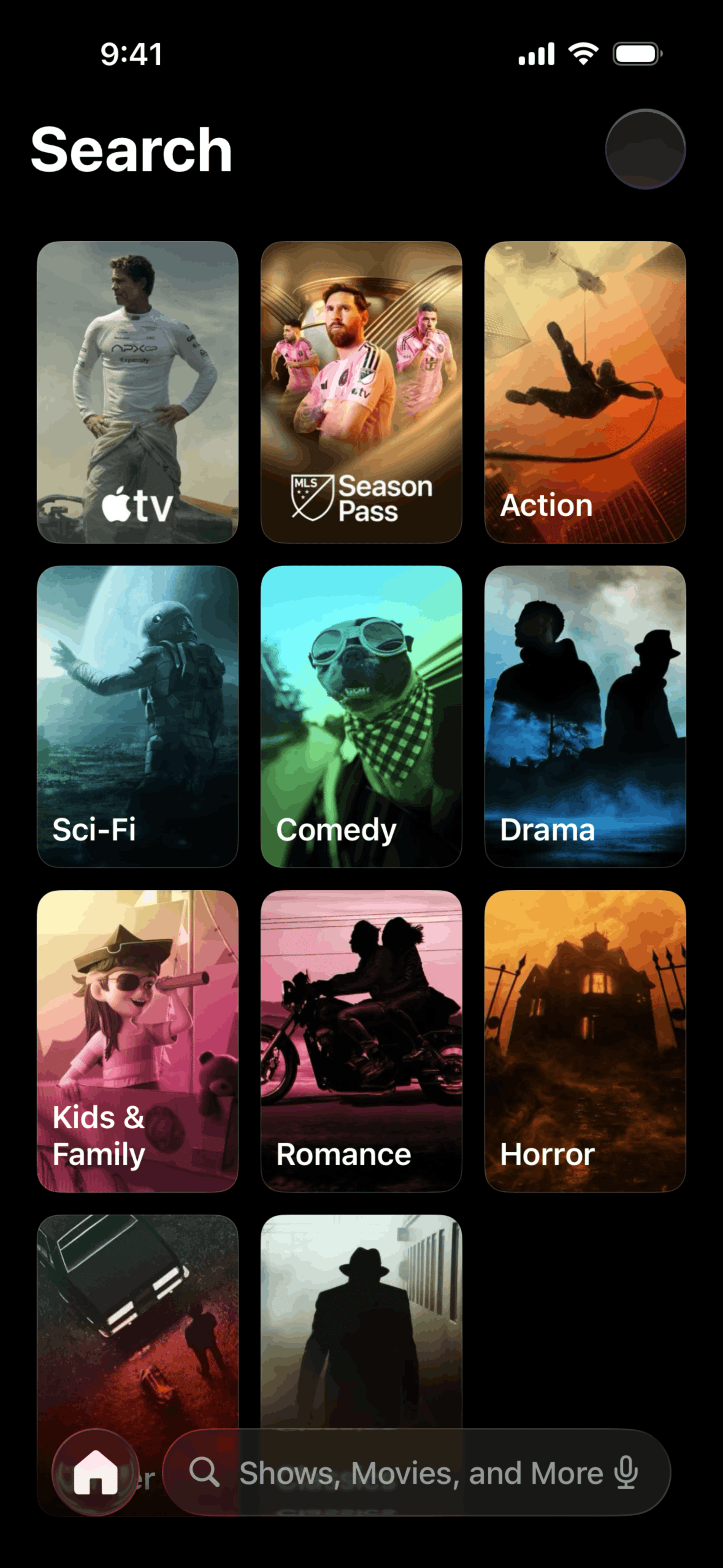 Apple TV iOS Entertainment interface screenshot 12