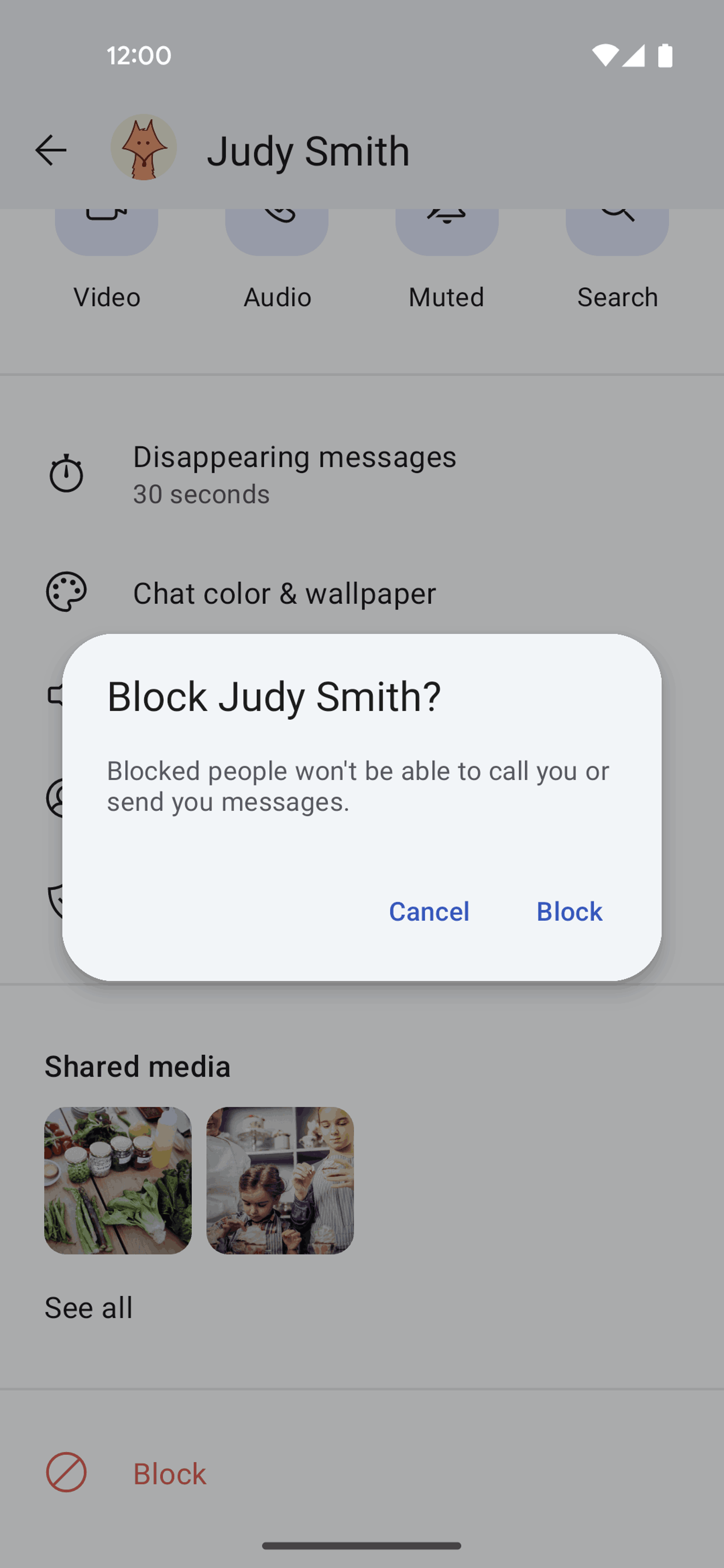 Signal Android Social Networking interface screenshot 8