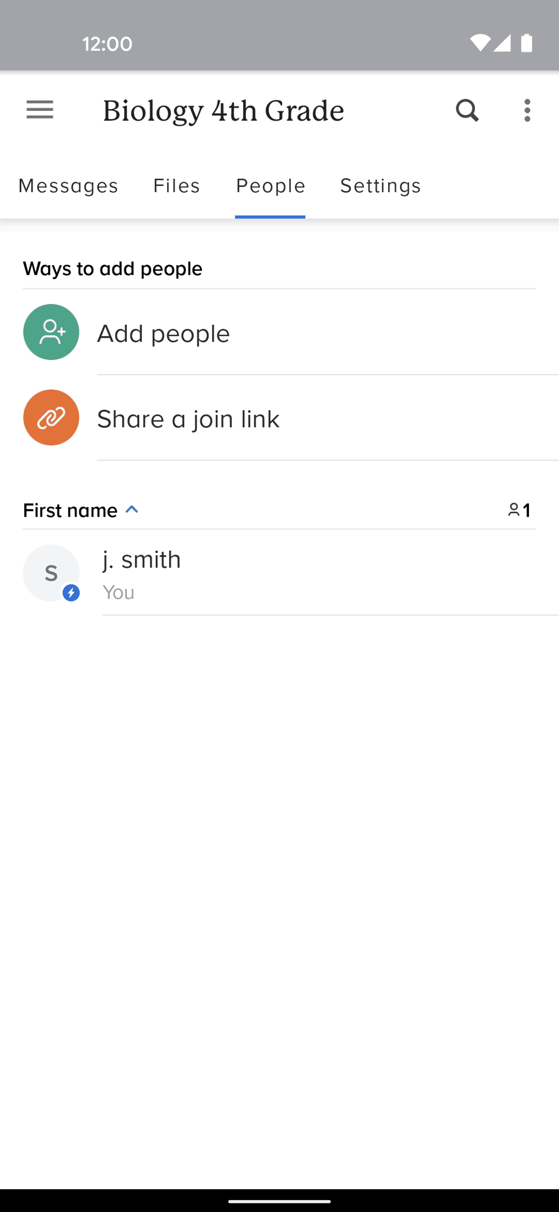 Remind Android Education interface screenshot 5
