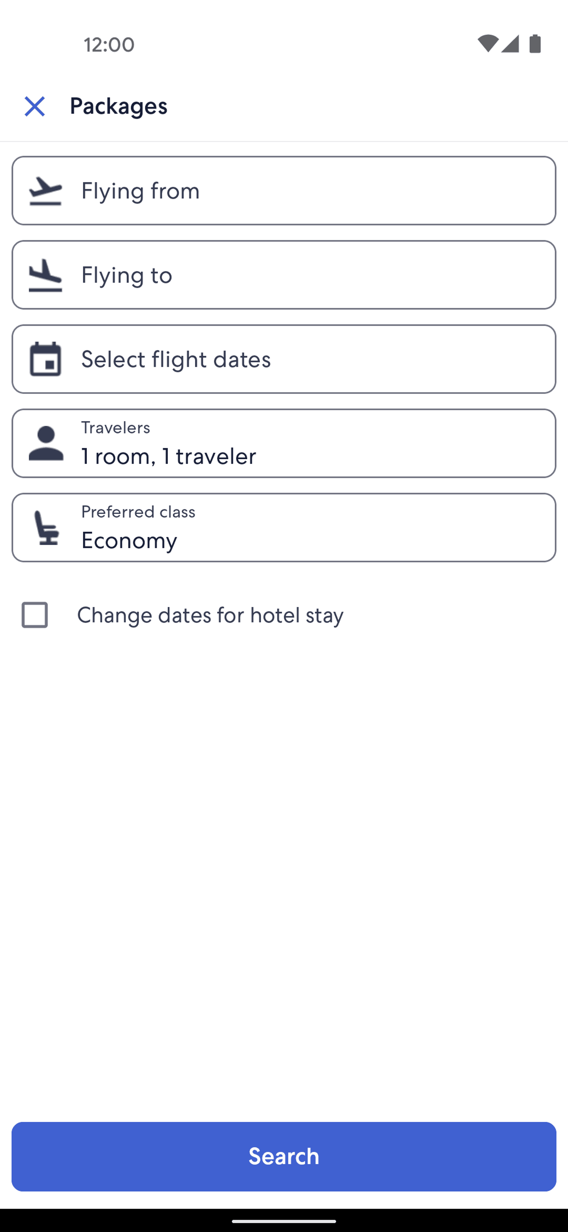 Expedia Android Travel & Transportation interface screenshot 11