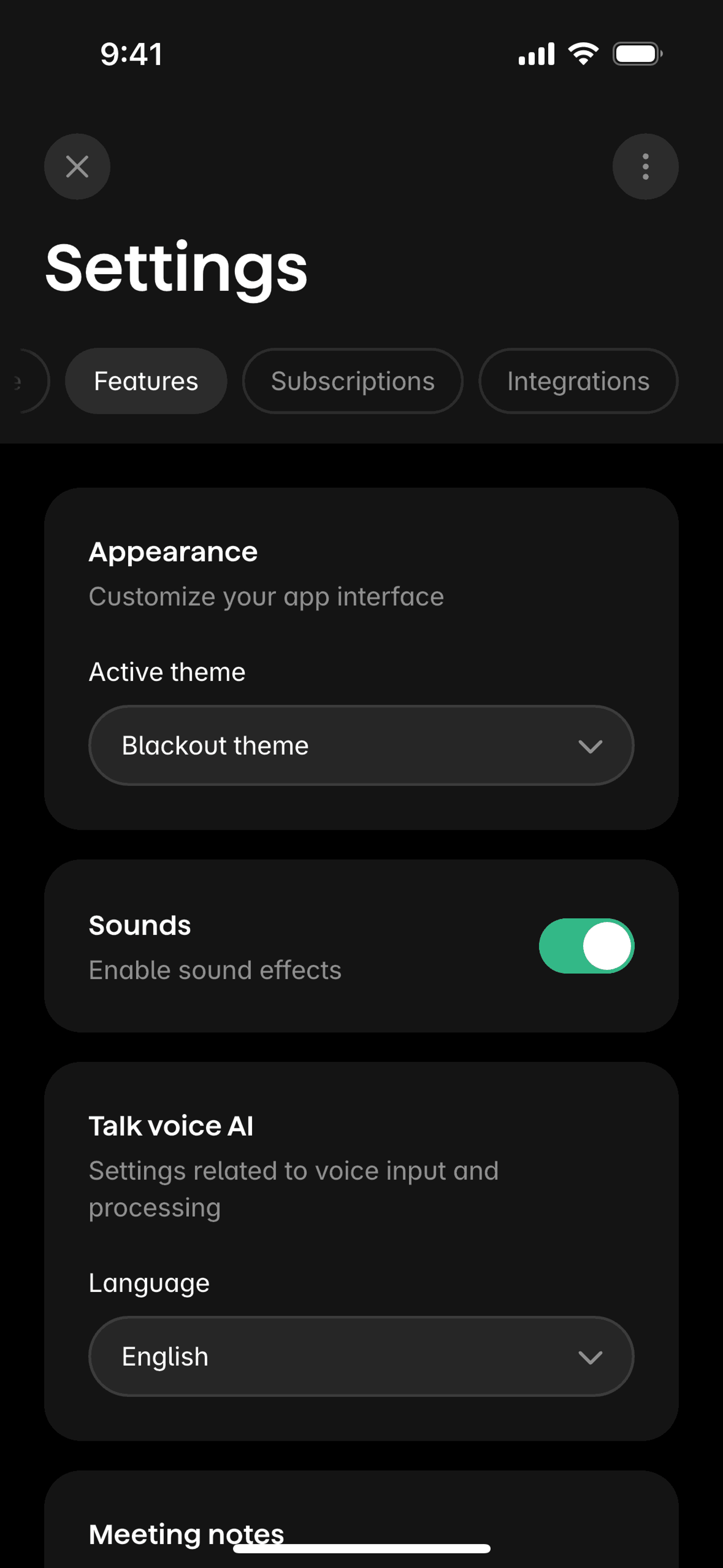 Superlist iOS Productivity interface screenshot 23