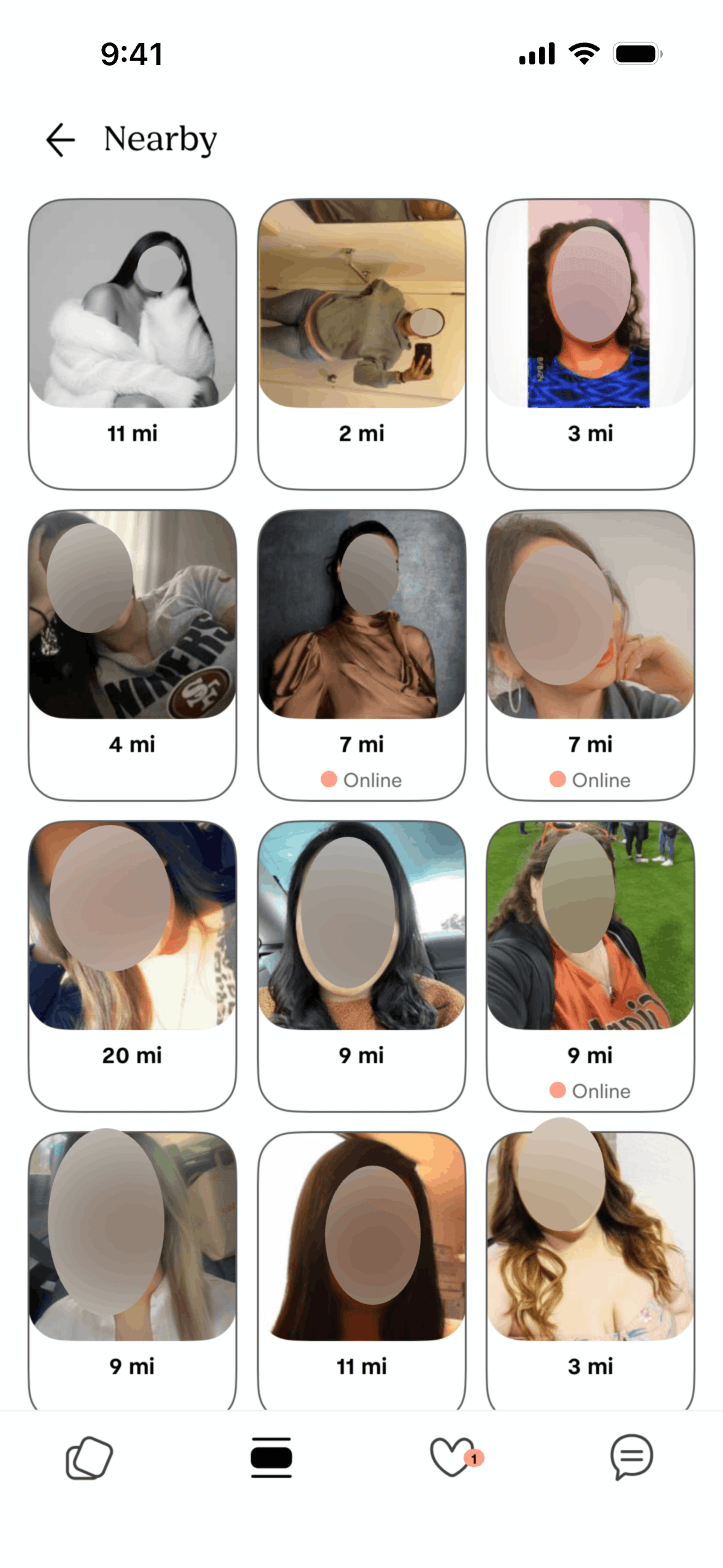 Plenty of Fish iOS dating interface screenshot 14
