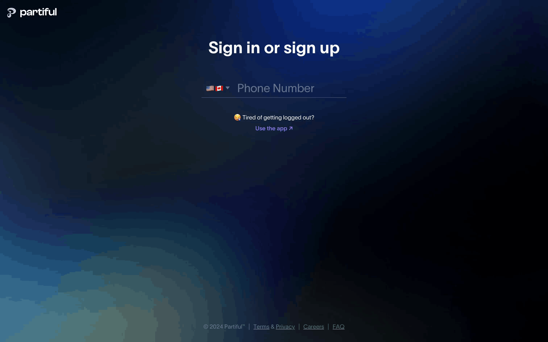 Partiful Web Lifestyle interface screenshot 3