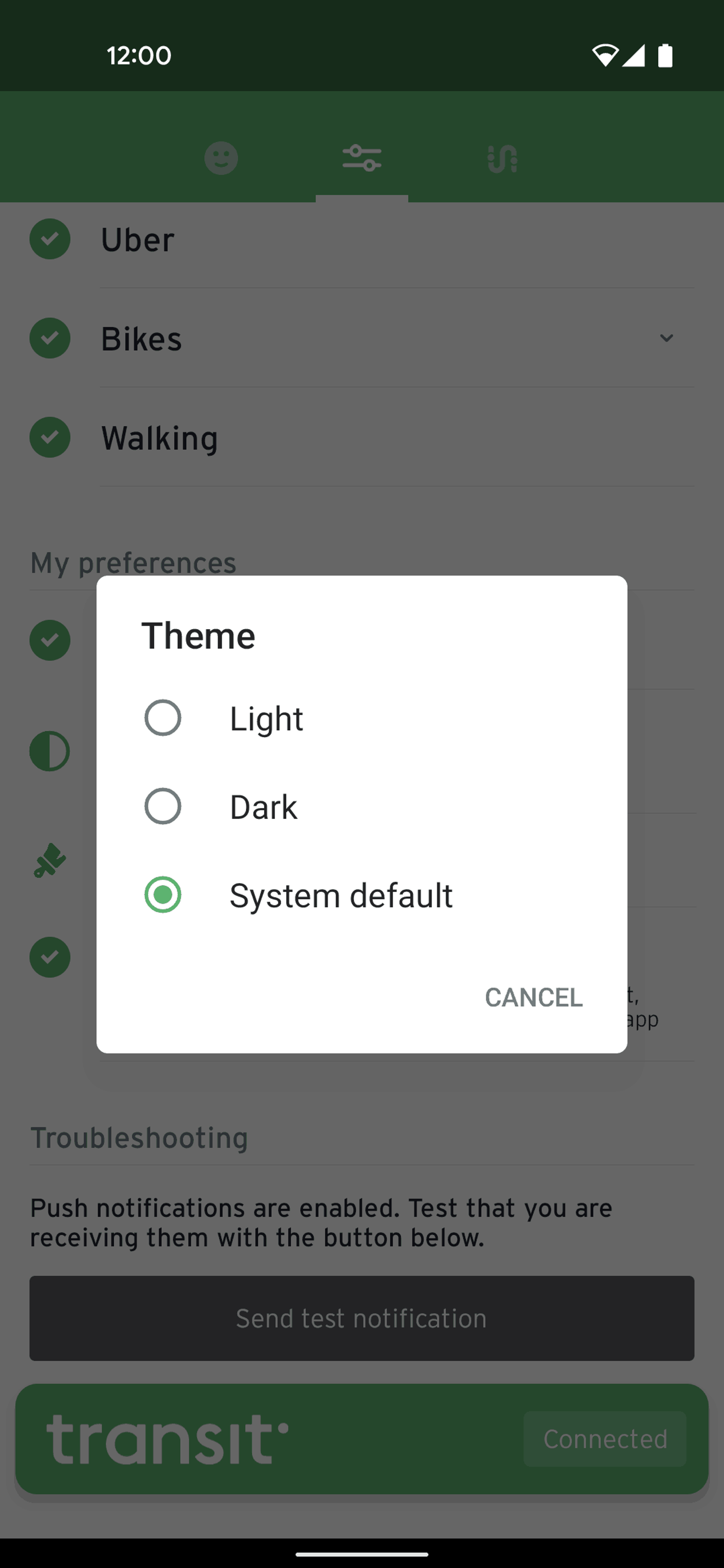 Transit Android Maps & Navigation interface screenshot 10