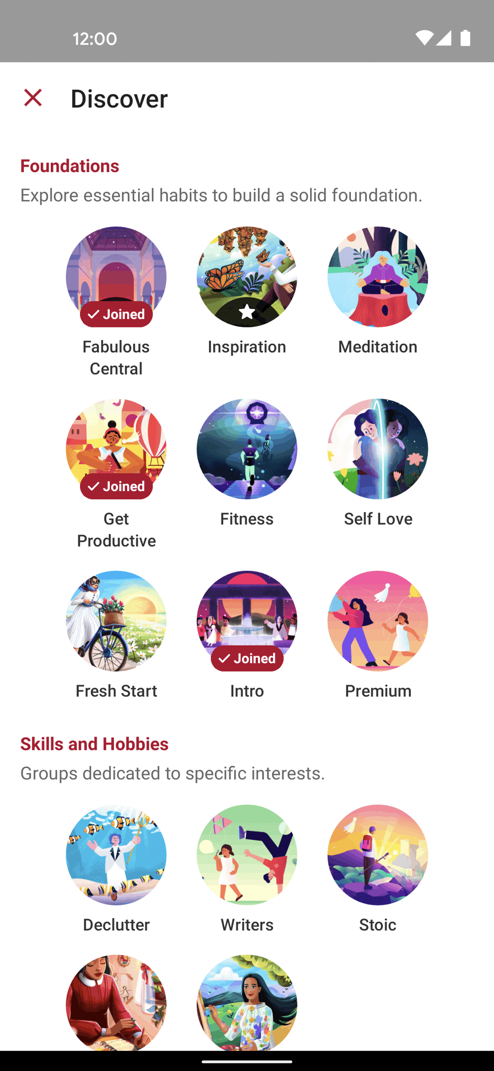 Fabulous Android Health & Fitness interface screenshot 17