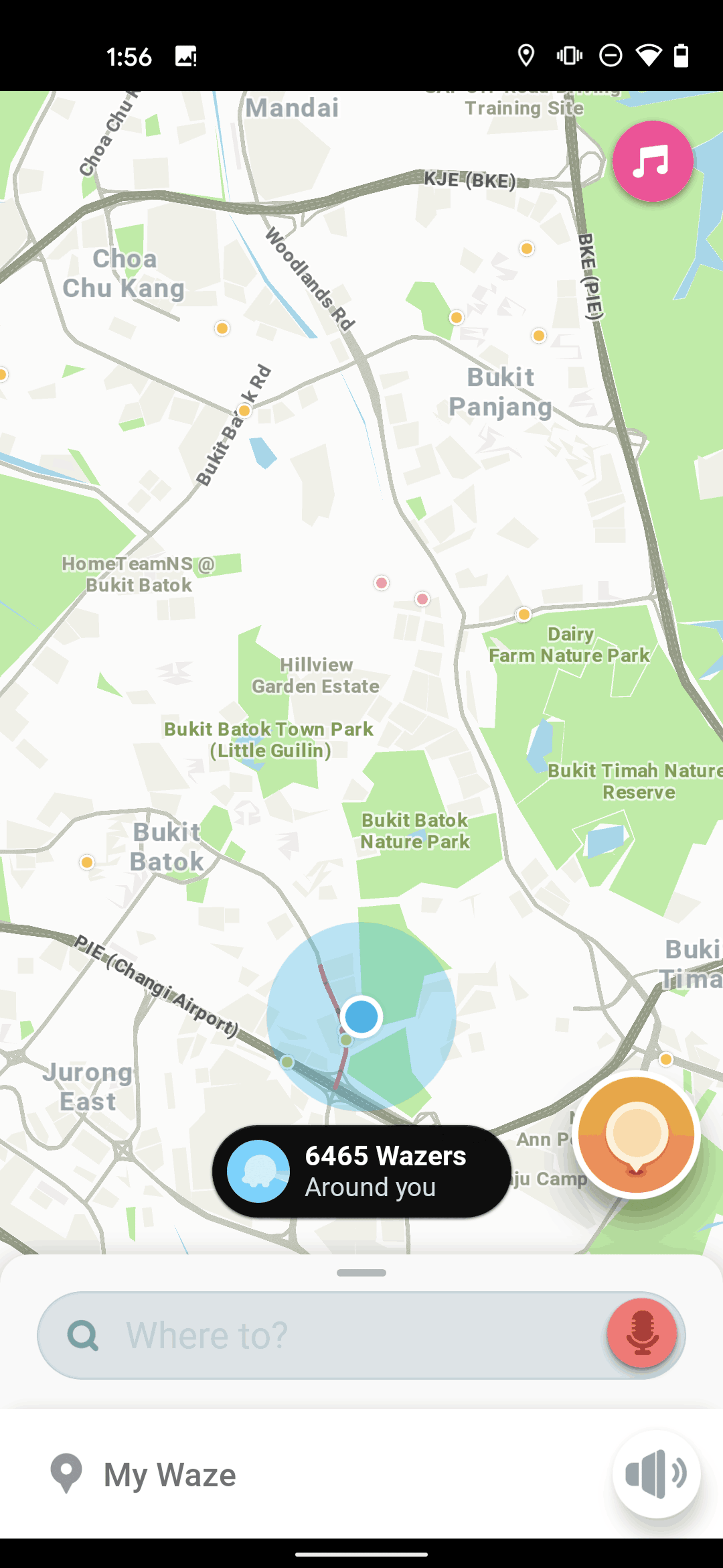 Waze Android Maps & Navigation interface screenshot 9