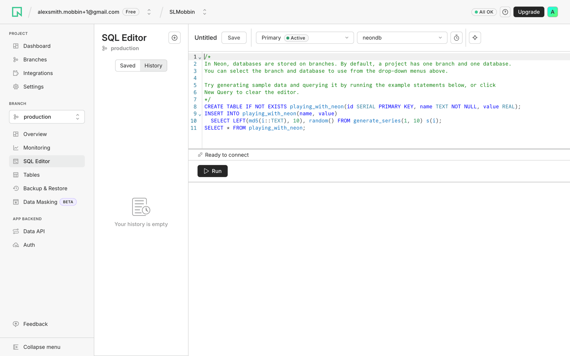 Neon Web Developer Tools interface screenshot 16