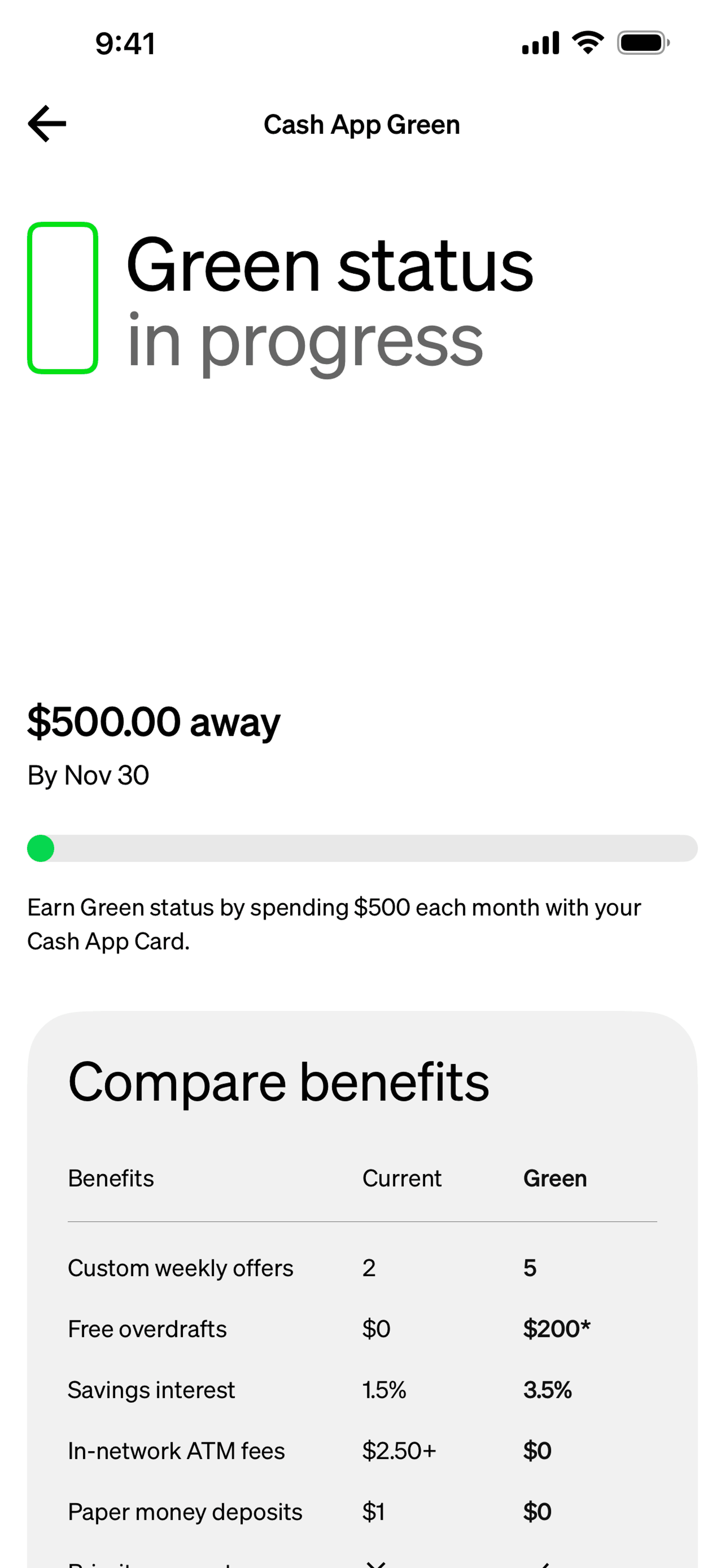 Cash App iOS Finance interface screenshot 15