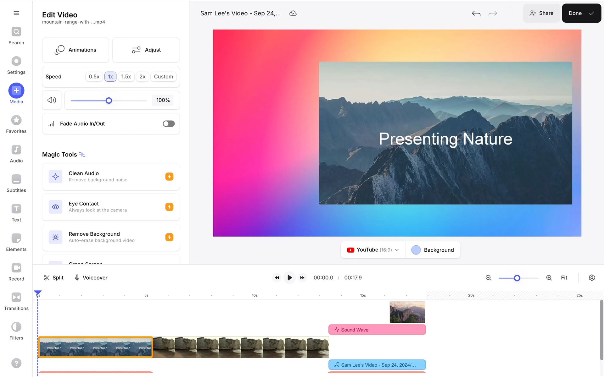 VEED Web Photo & Video interface screenshot 15