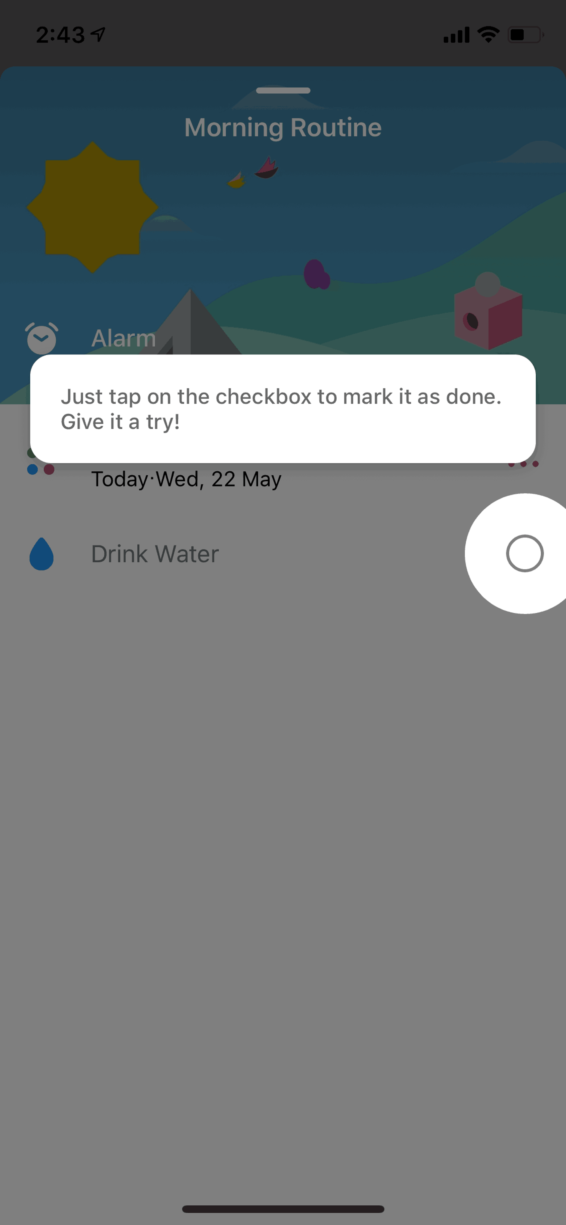 Fabulous iOS Health & Fitness interface screenshot 24