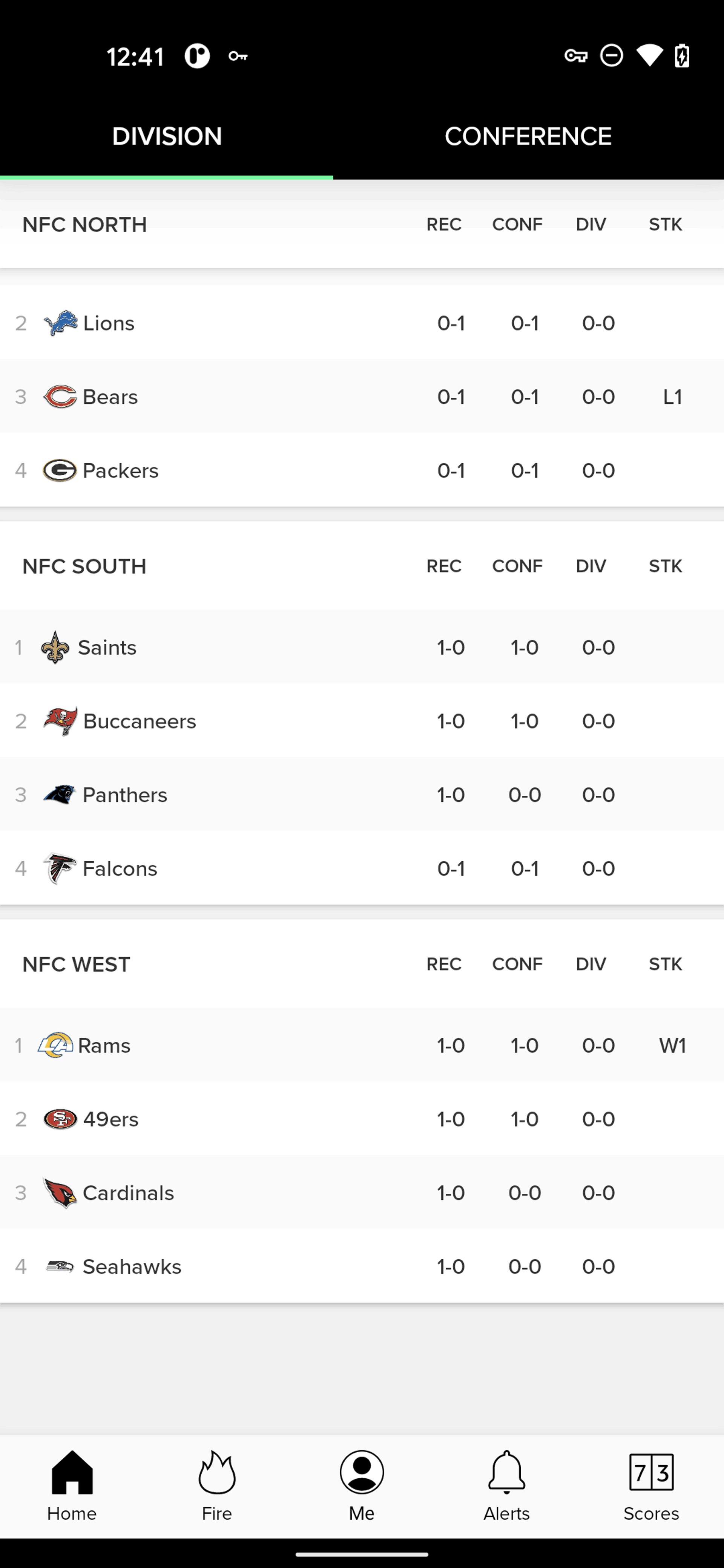Bleacher Report Android Sports interface screenshot 21