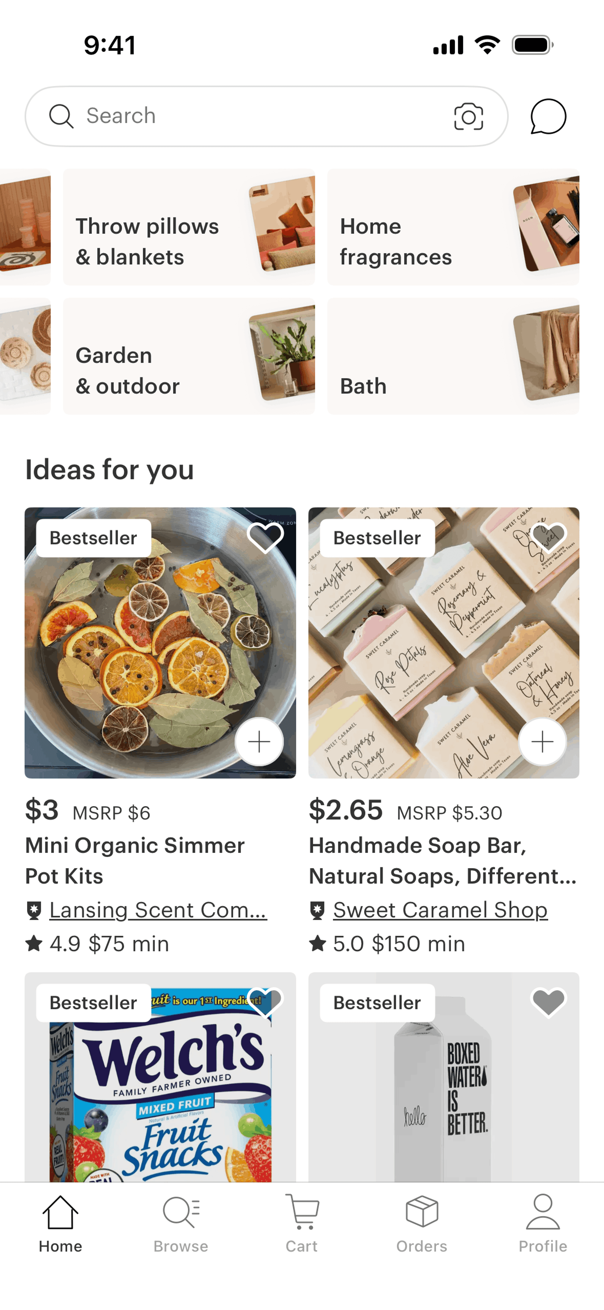 Faire Wholesale iOS Shopping interface screenshot 11