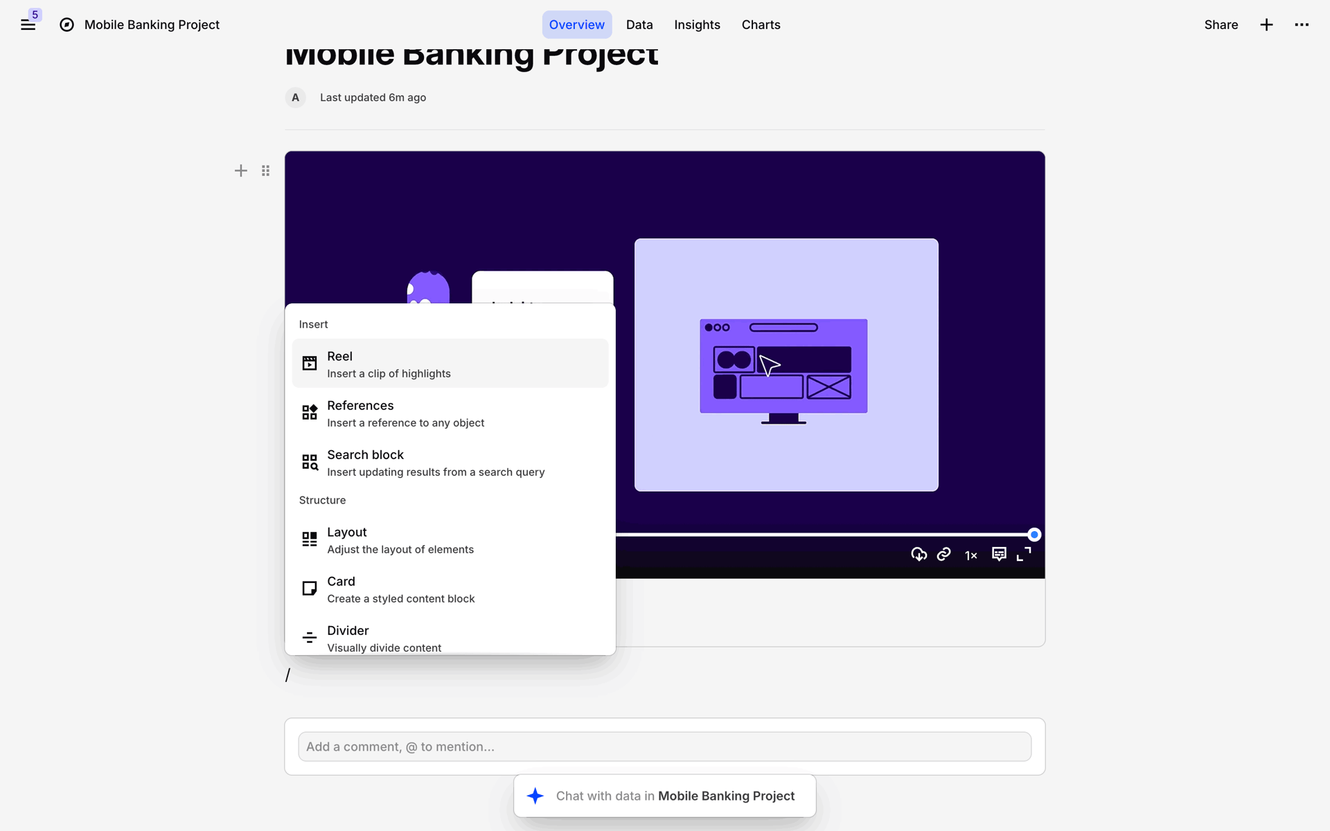 Dovetail Web Business interface screenshot 16