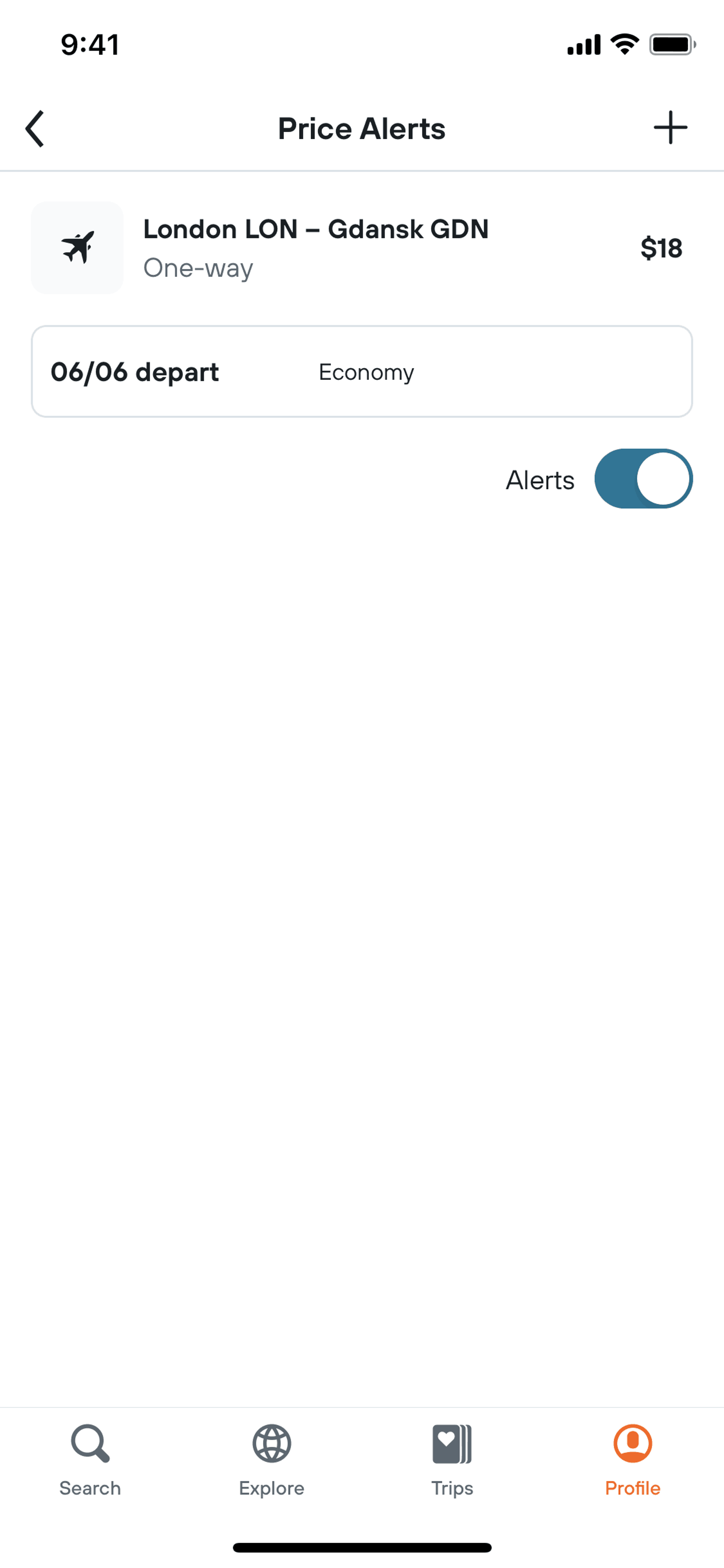 KAYAK iOS Travel & Transportation interface screenshot 13