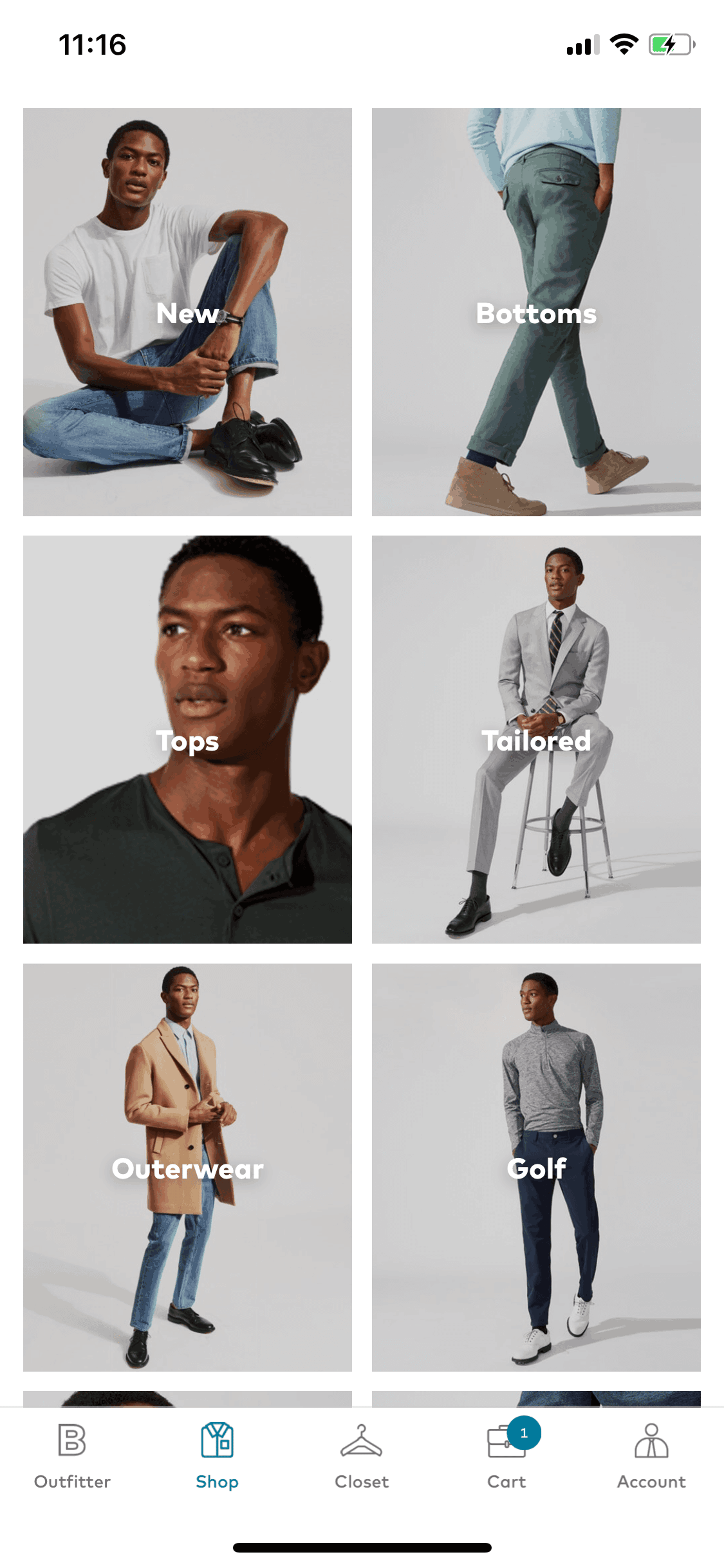 Bonobos iOS Shopping interface screenshot 15