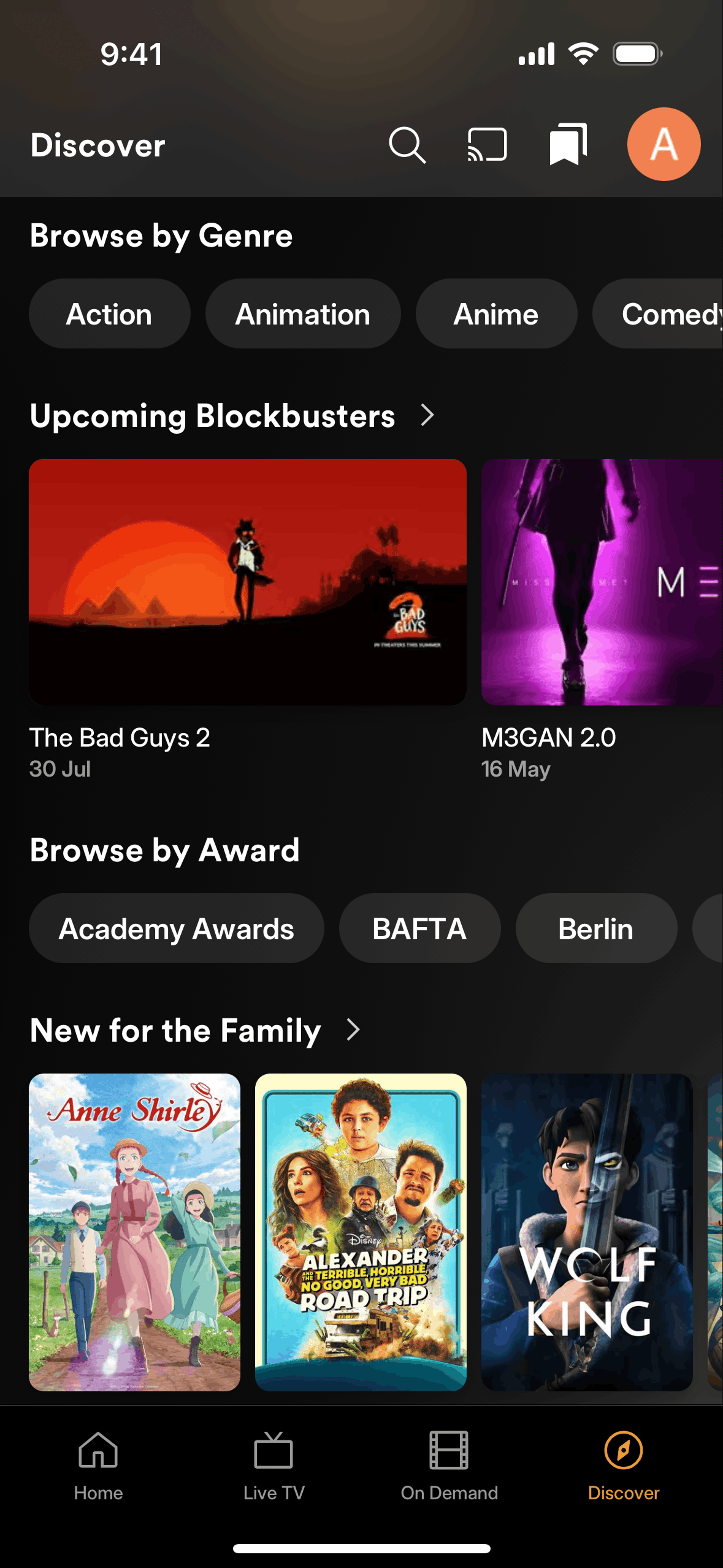 Plex iOS Entertainment interface screenshot 12