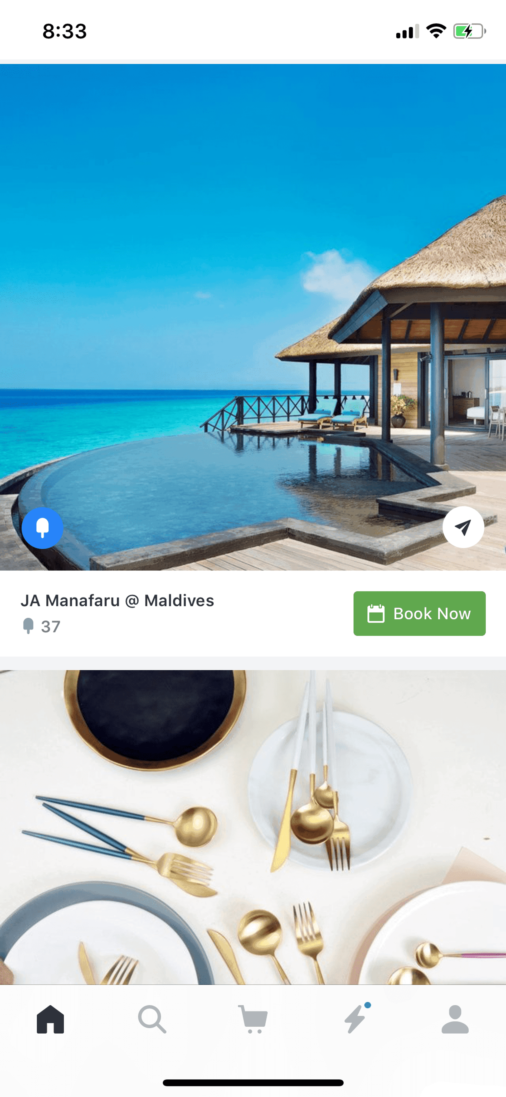 Fancy iOS Shopping interface screenshot 8