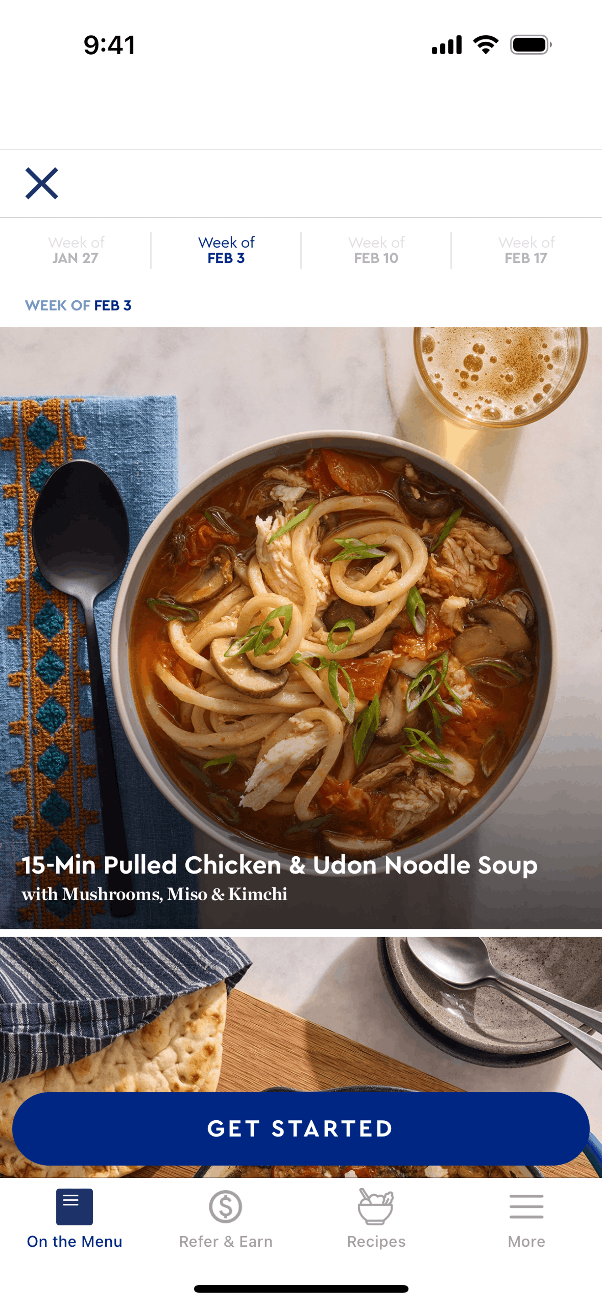 Blue Apron iOS Shopping interface screenshot 9