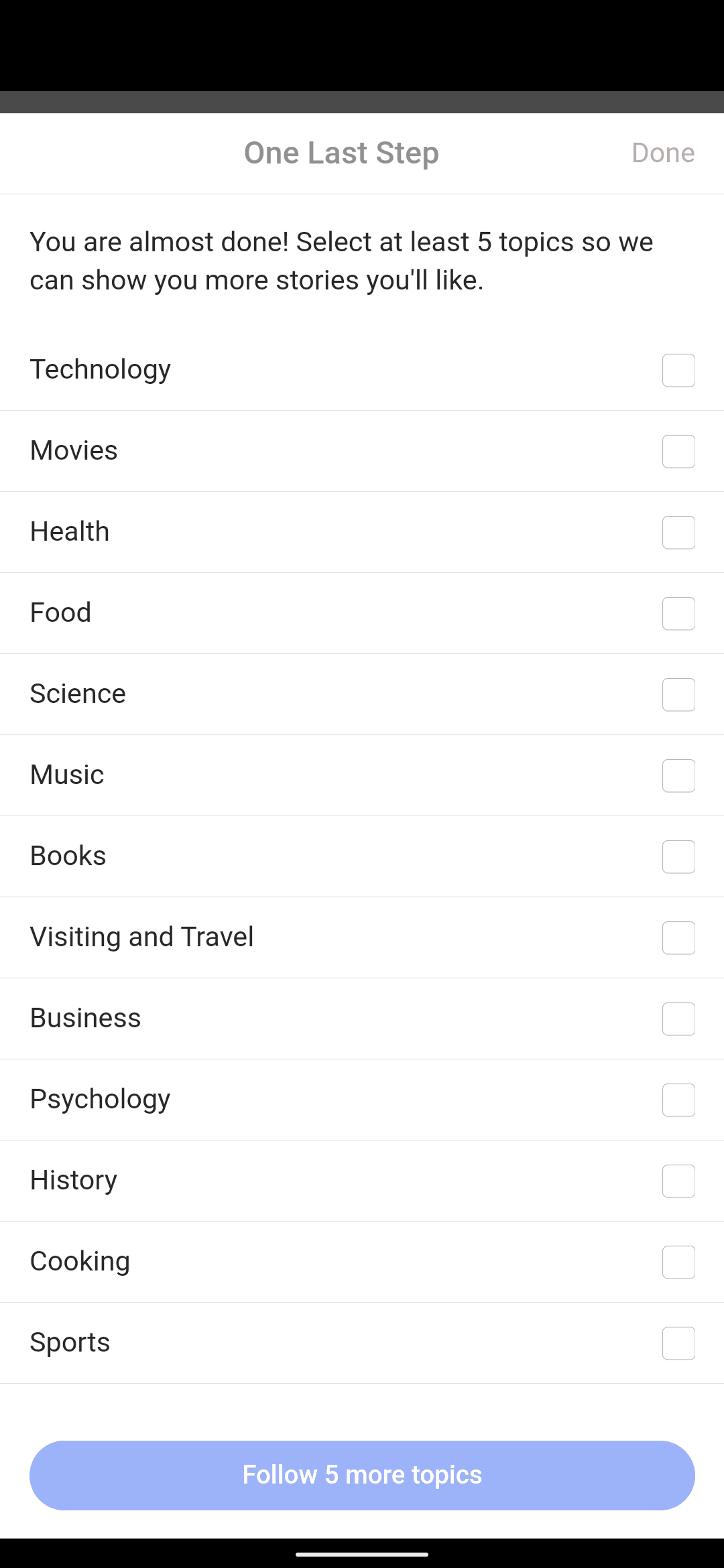 Quora Android News interface screenshot 11
