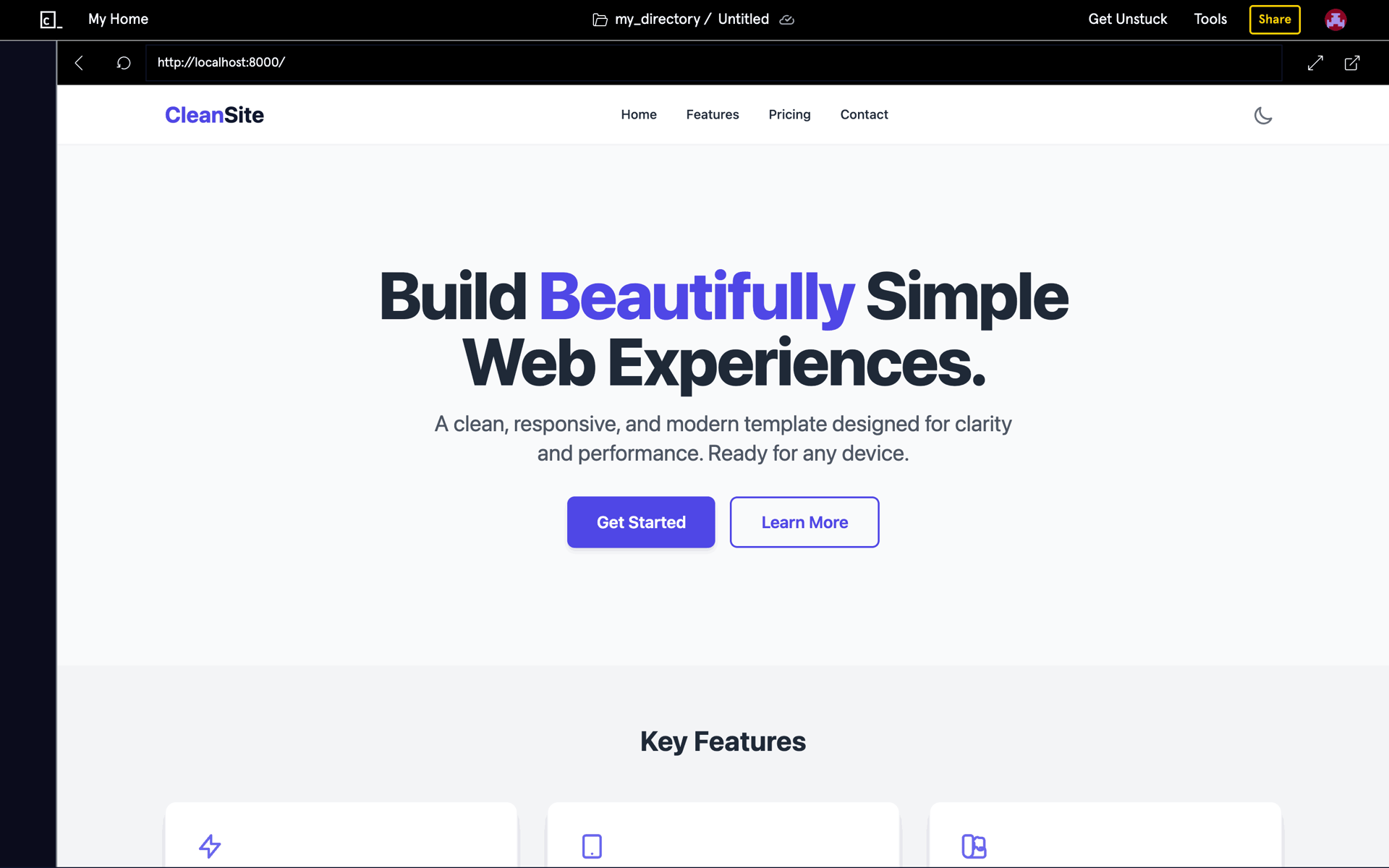 Codecademy Web AI interface screenshot 6