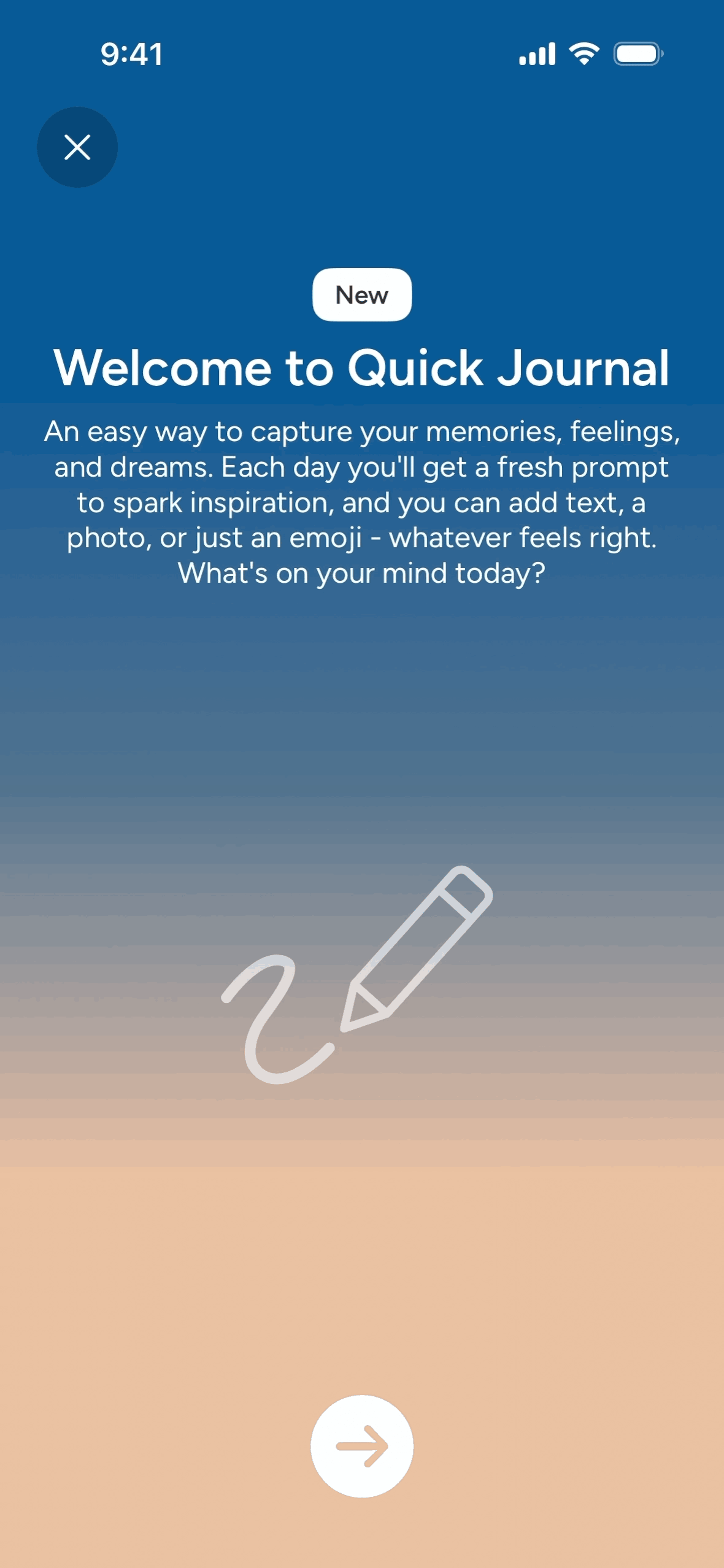 Calm iOS Health & Fitness interface screenshot 10