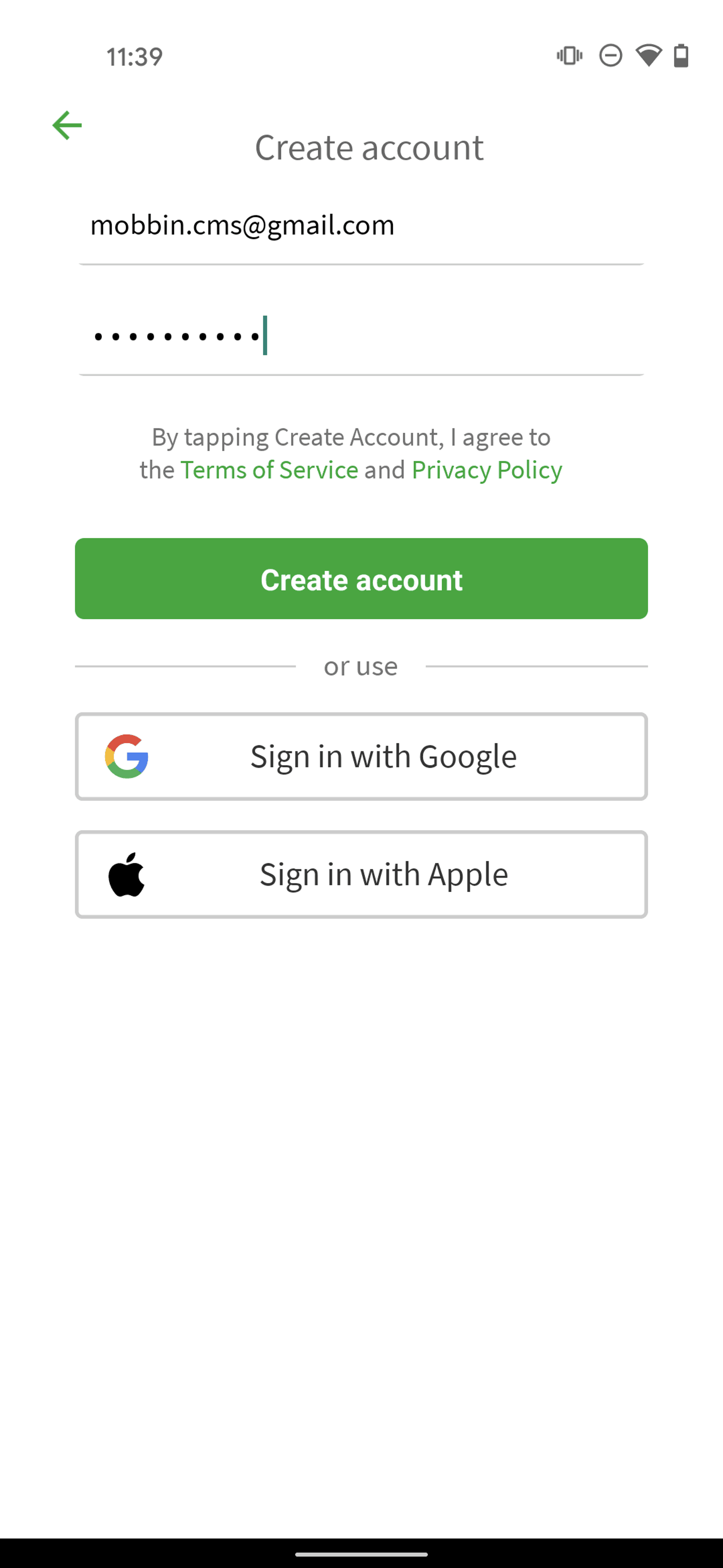 Evernote Android Productivity interface screenshot 5