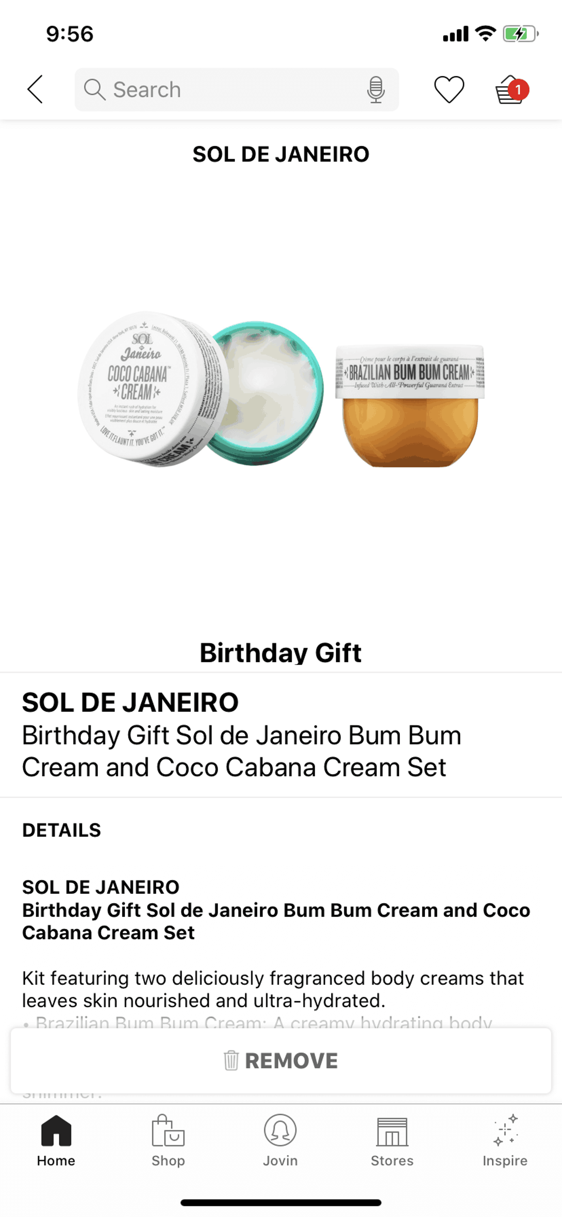 Sephora iOS Shopping interface screenshot 20