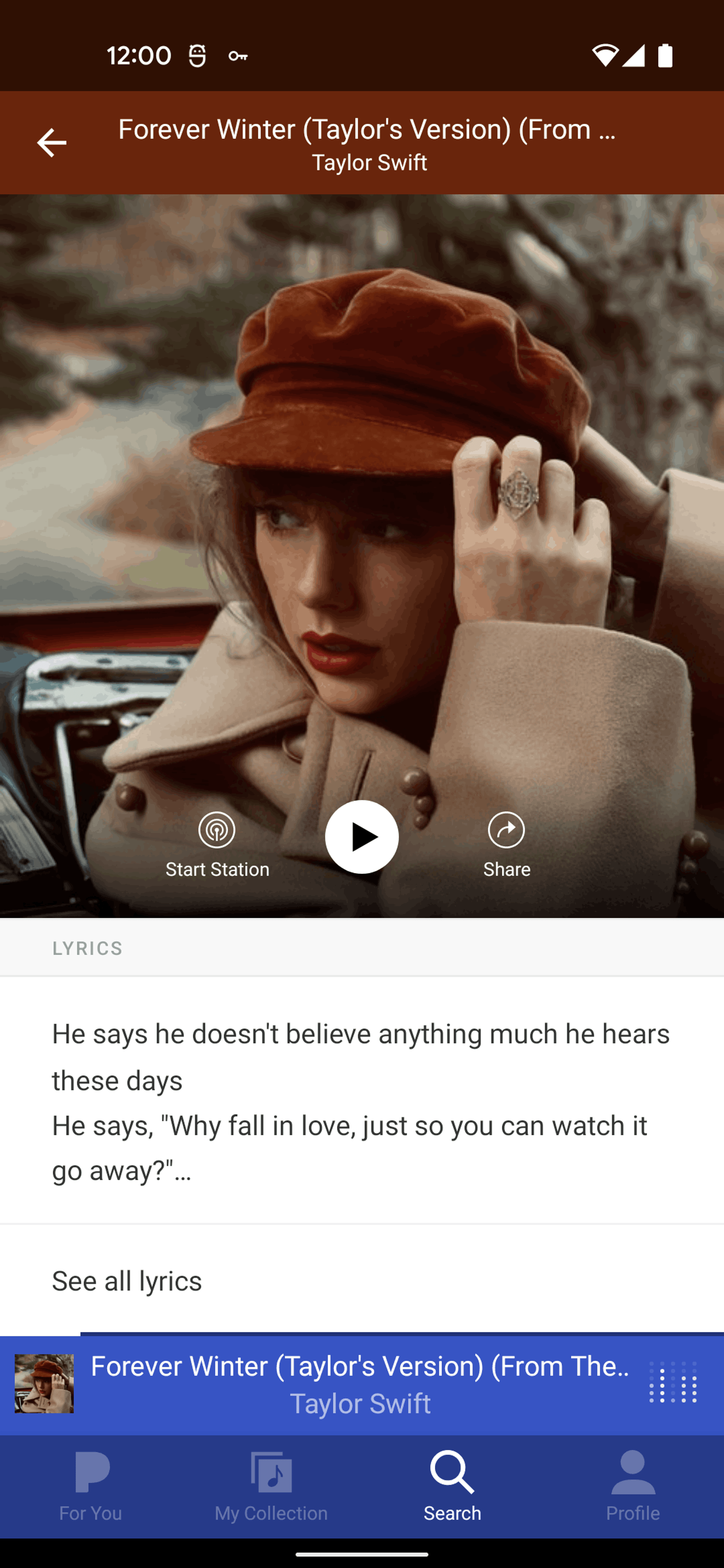 Pandora Android Music & Audio interface screenshot 17