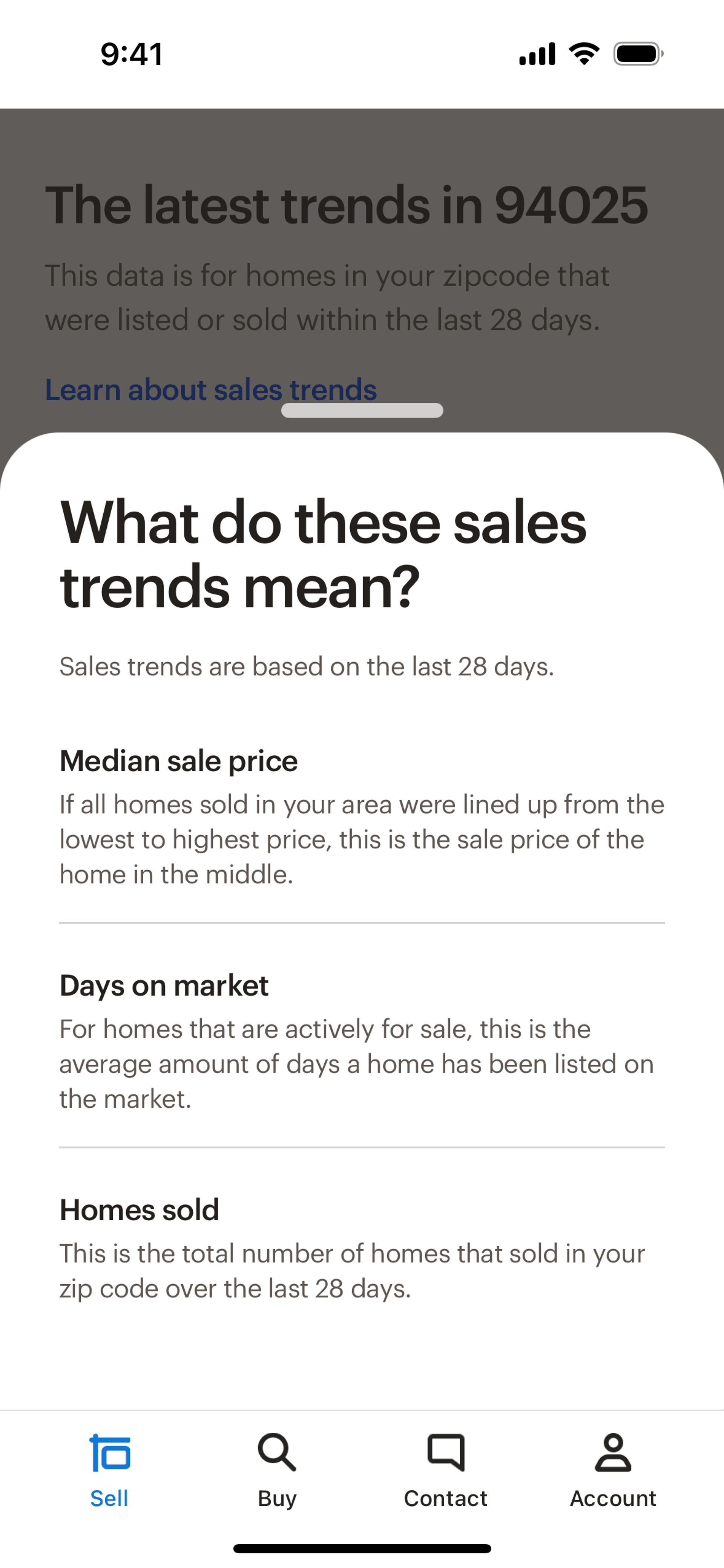 Opendoor iOS Real Estate interface screenshot 11