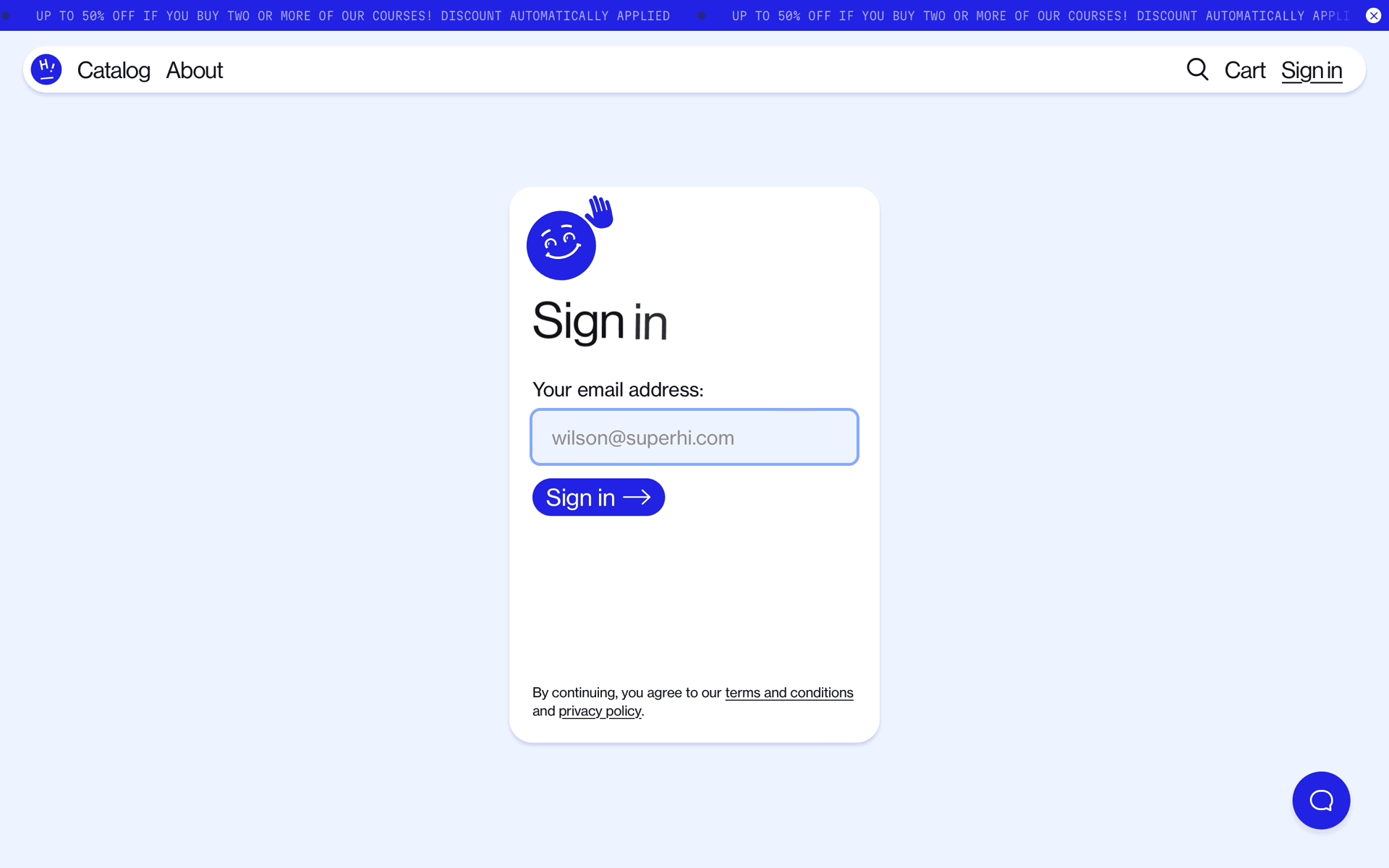 SuperHi Web Education interface screenshot 3