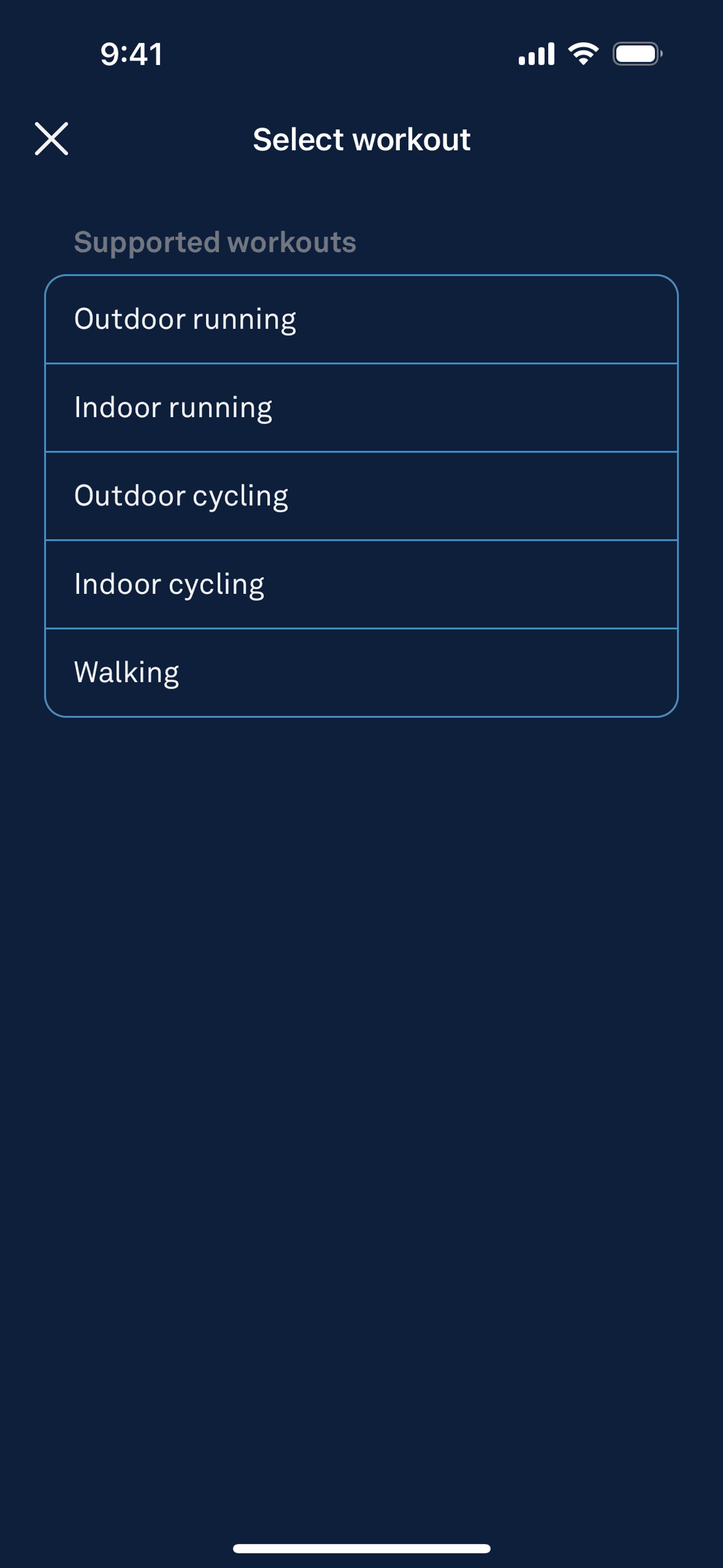 Oura iOS Health & Fitness interface screenshot 4