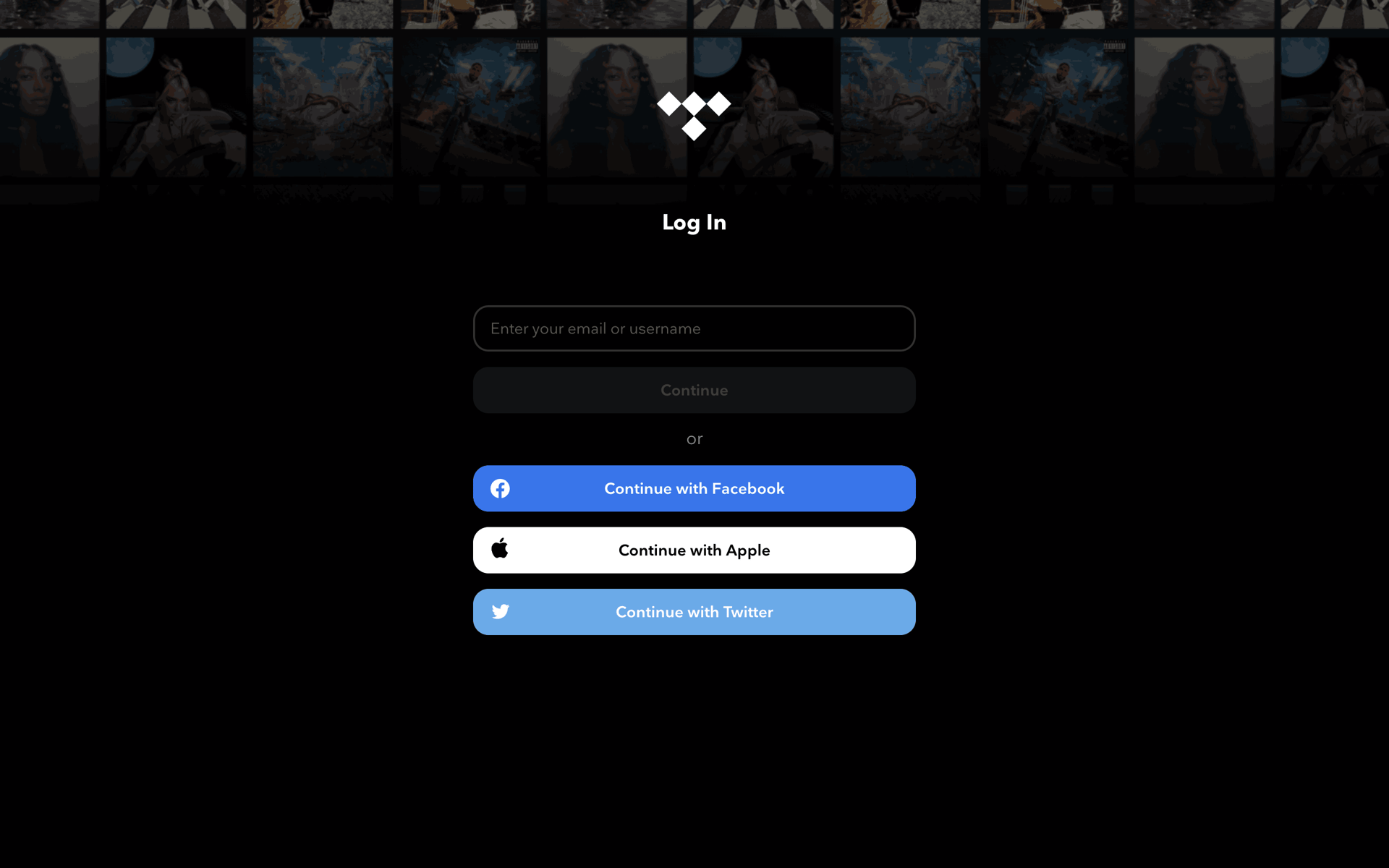TIDAL Web Music & Audio interface screenshot 20