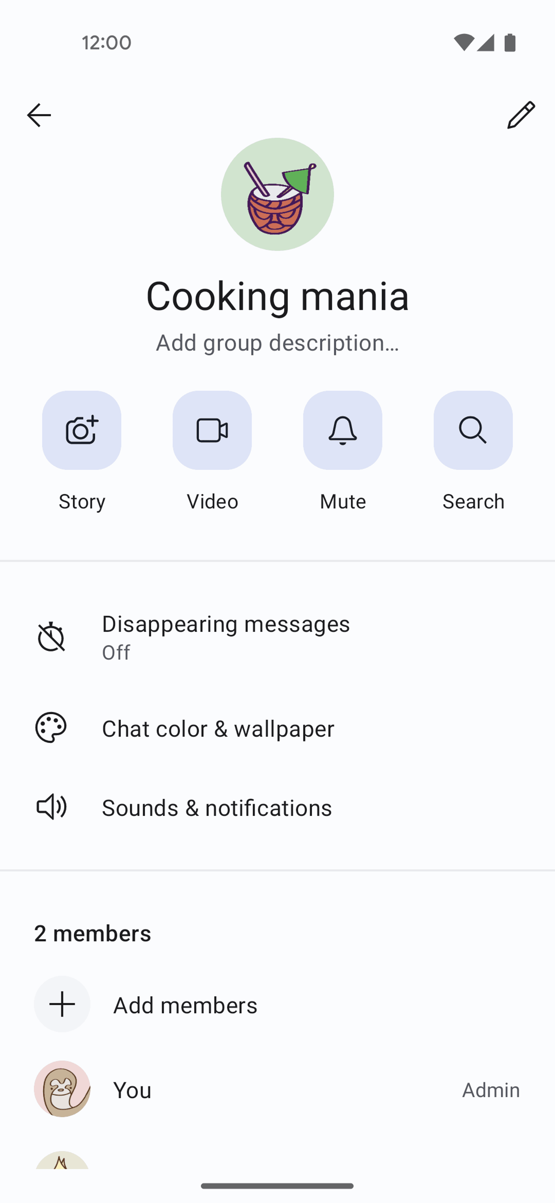 Signal Android Social Networking interface screenshot 12