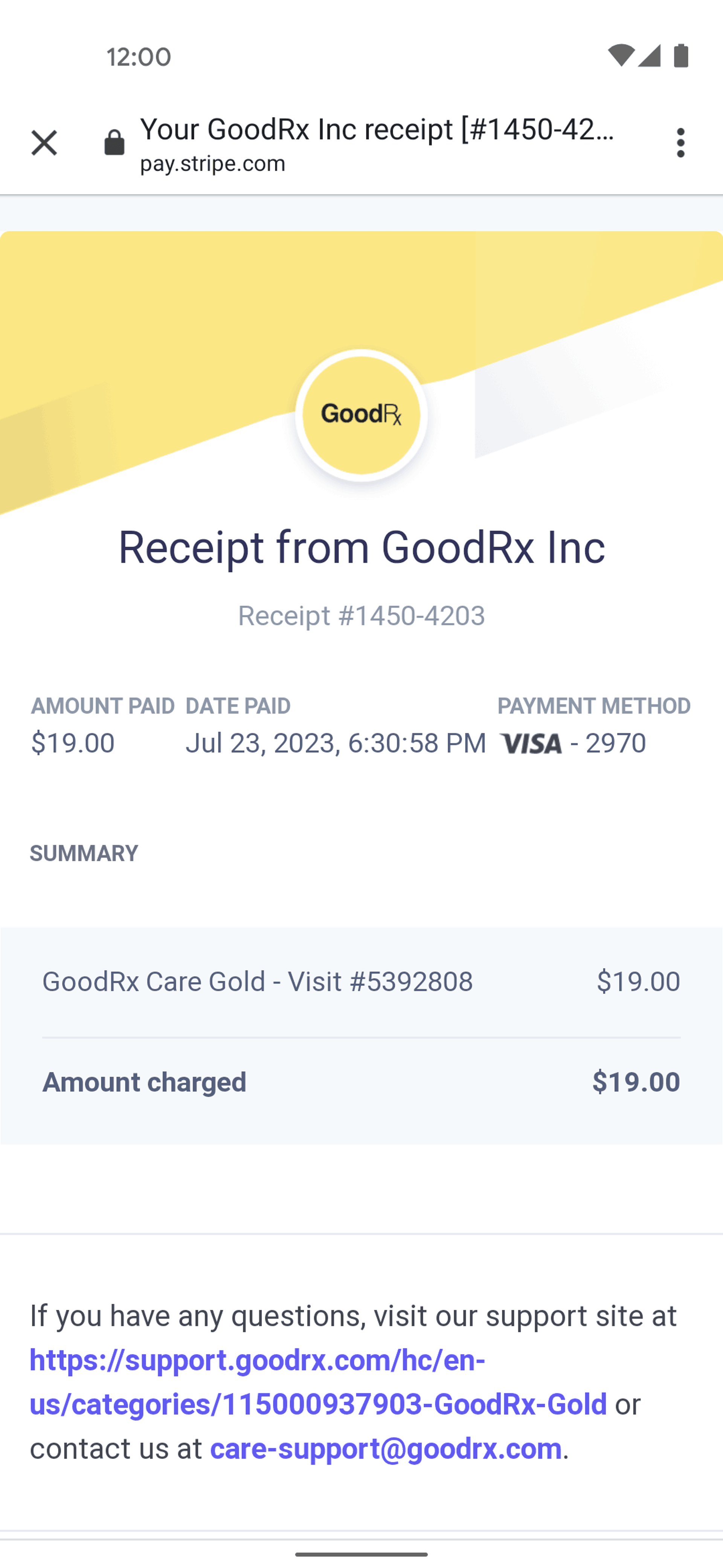 GoodRx Android Medical interface screenshot 13