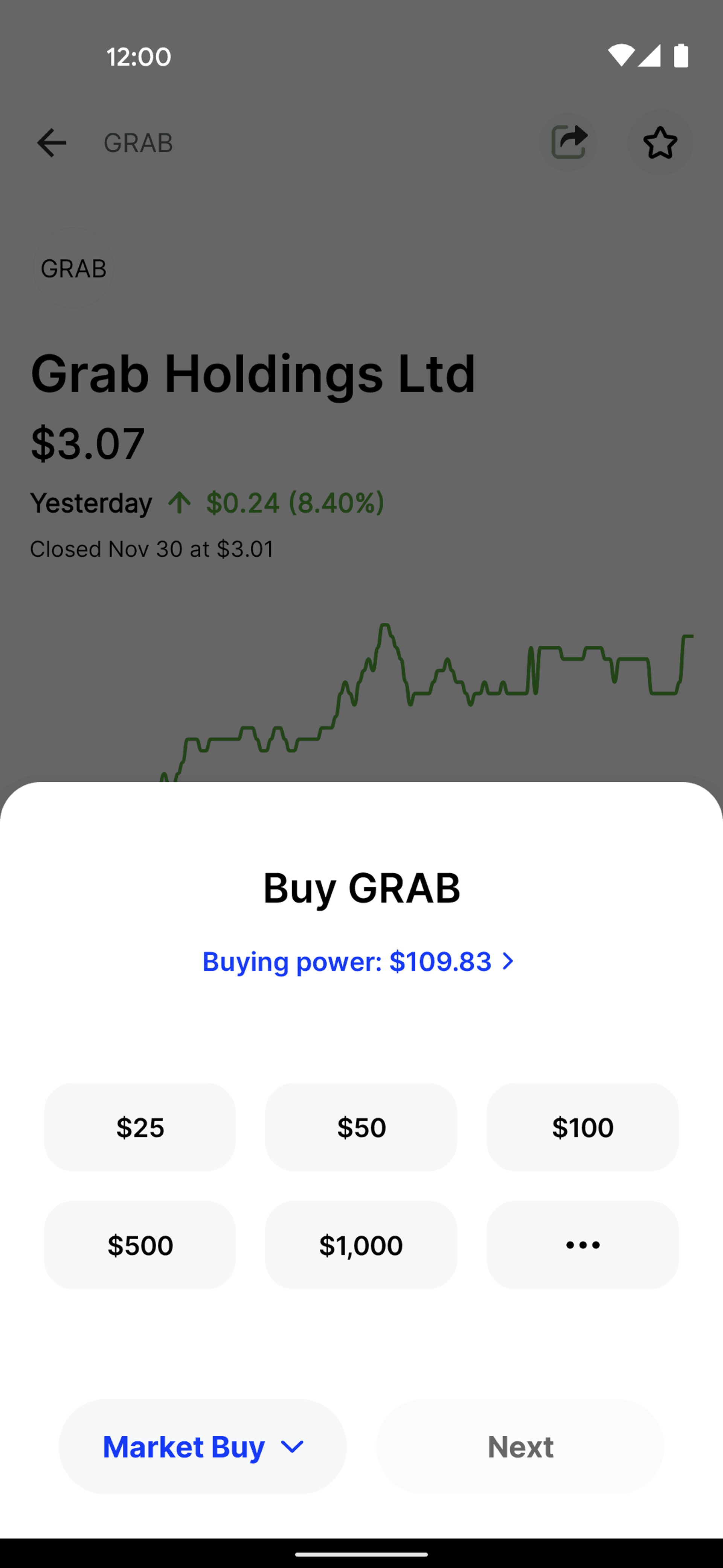 Public Android Finance interface screenshot 10