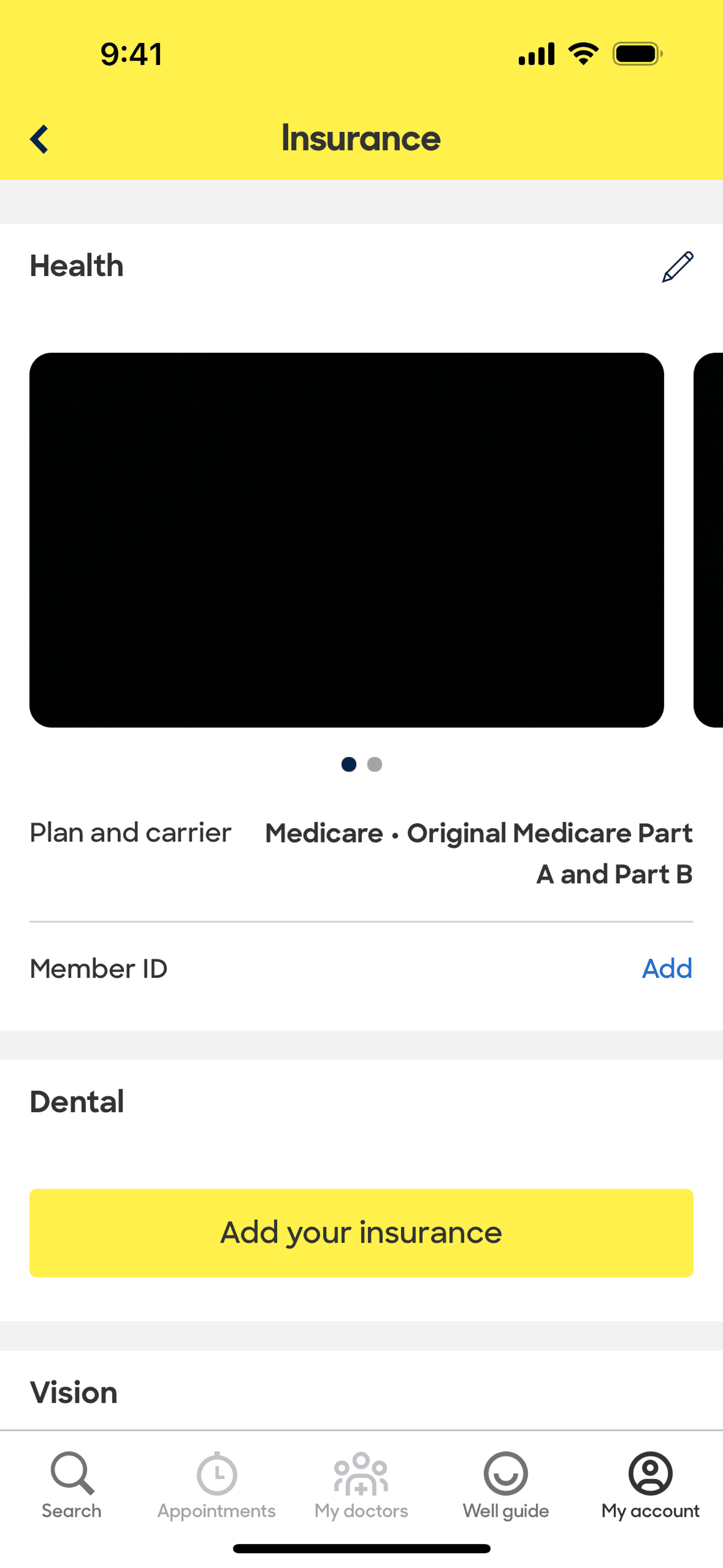 Zocdoc iOS Medical interface screenshot 11