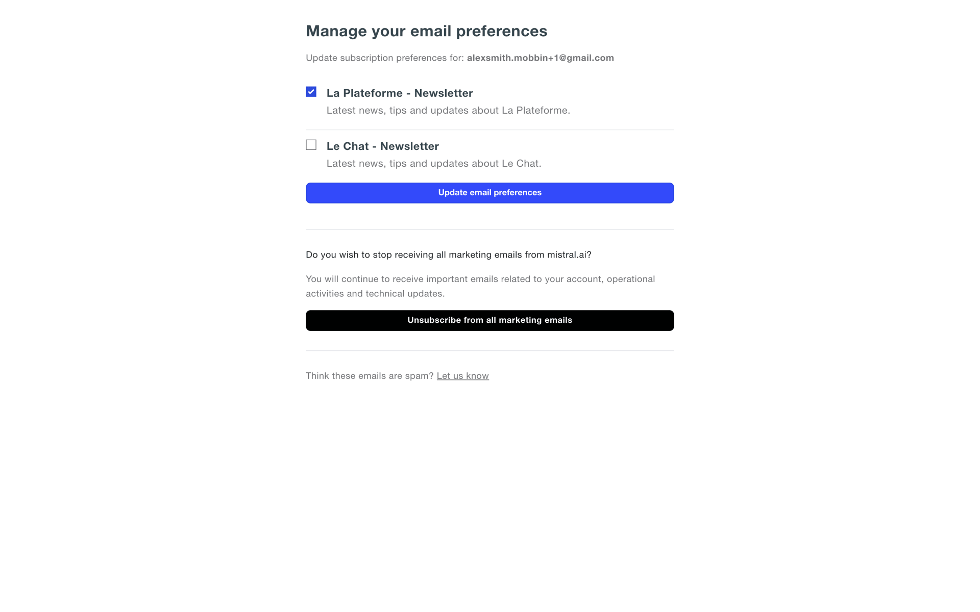 Mistral AI Web AI interface screenshot 15