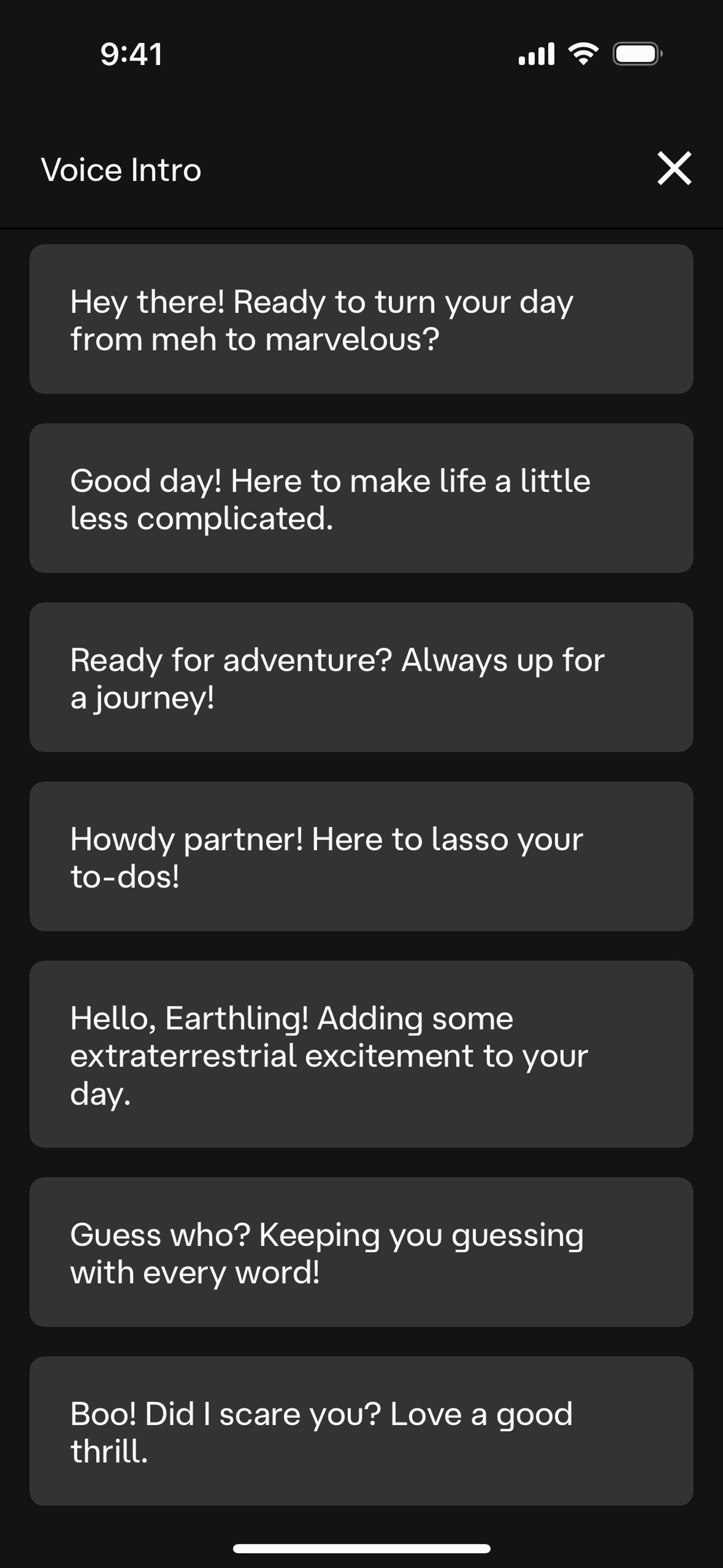 Character AI iOS AI interface screenshot 12