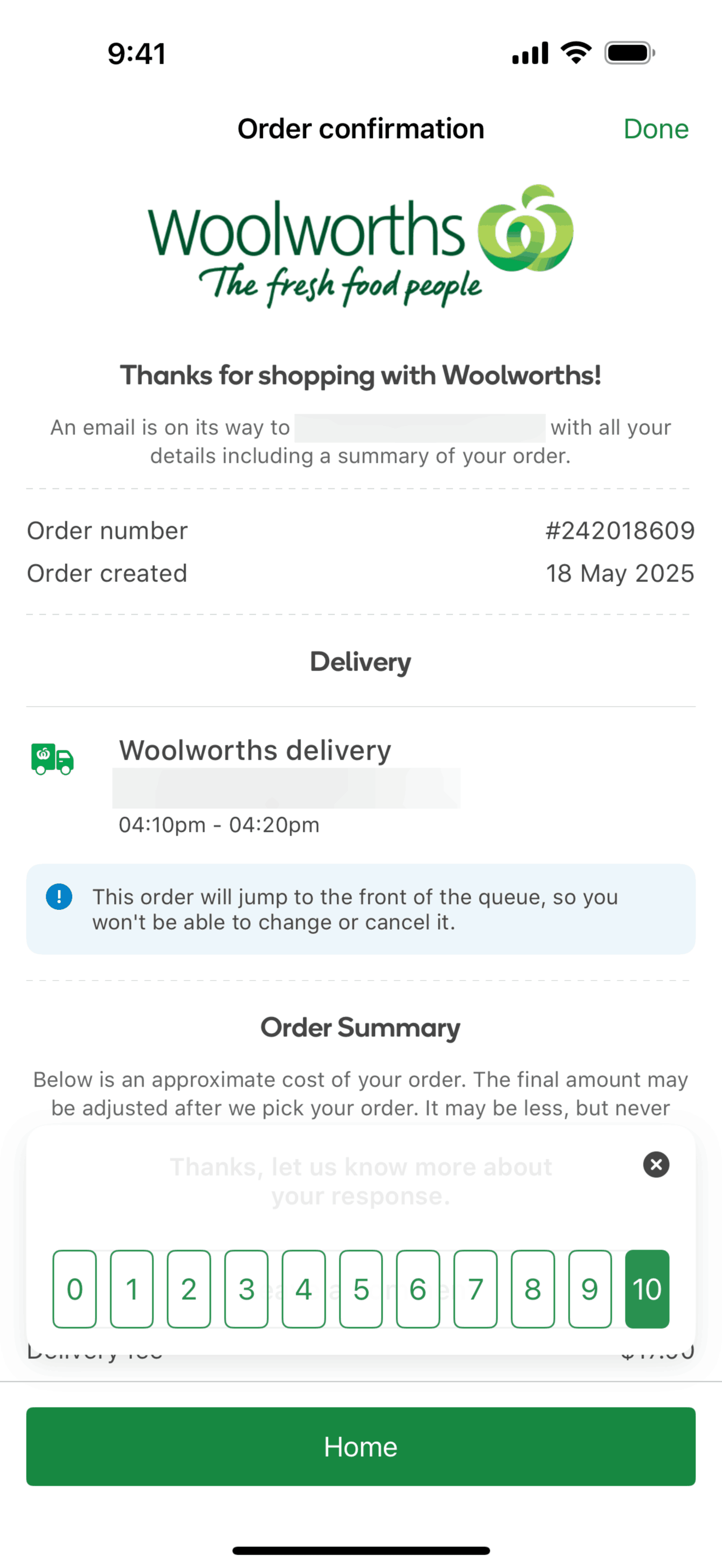 Woolworths iOS Shopping interface screenshot 14