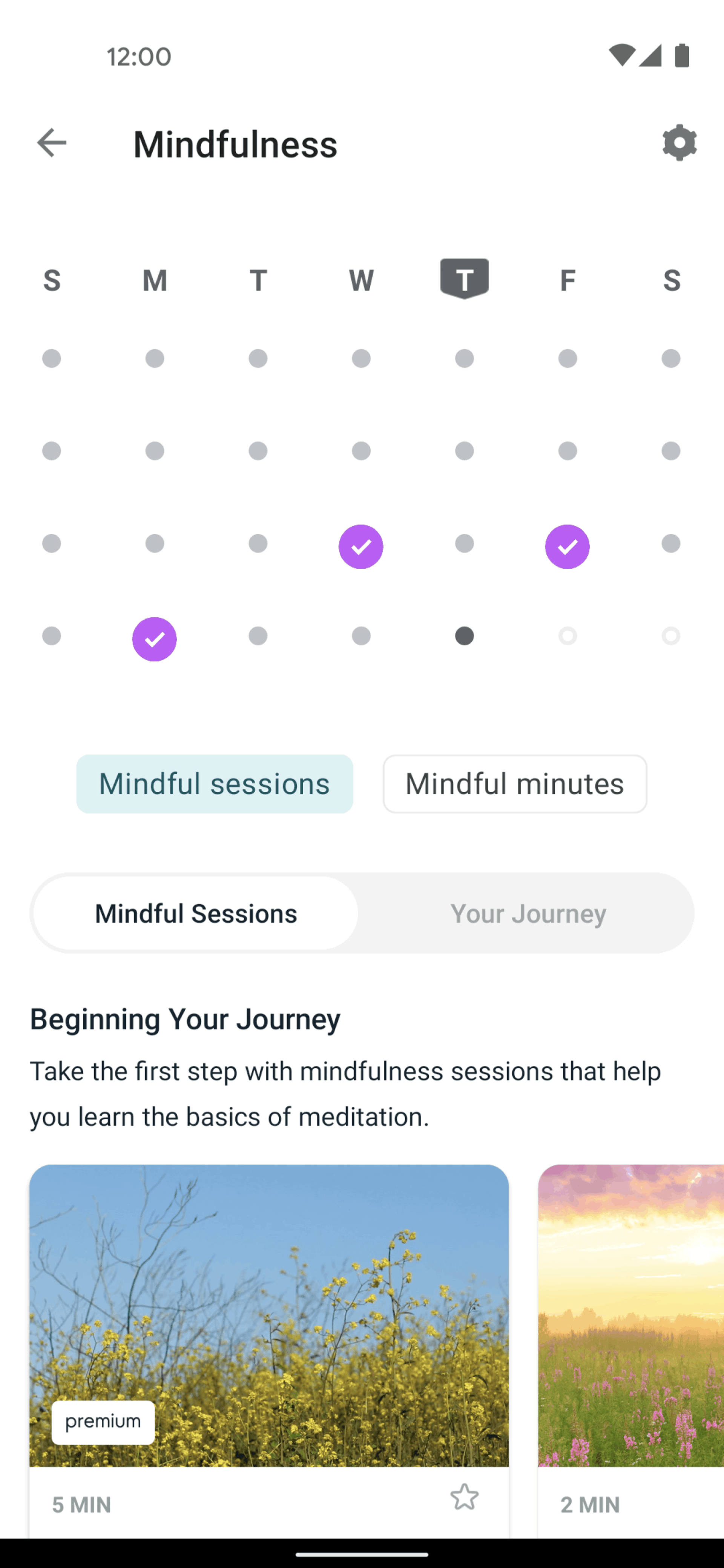 Fitbit Android Health & Fitness interface screenshot 8